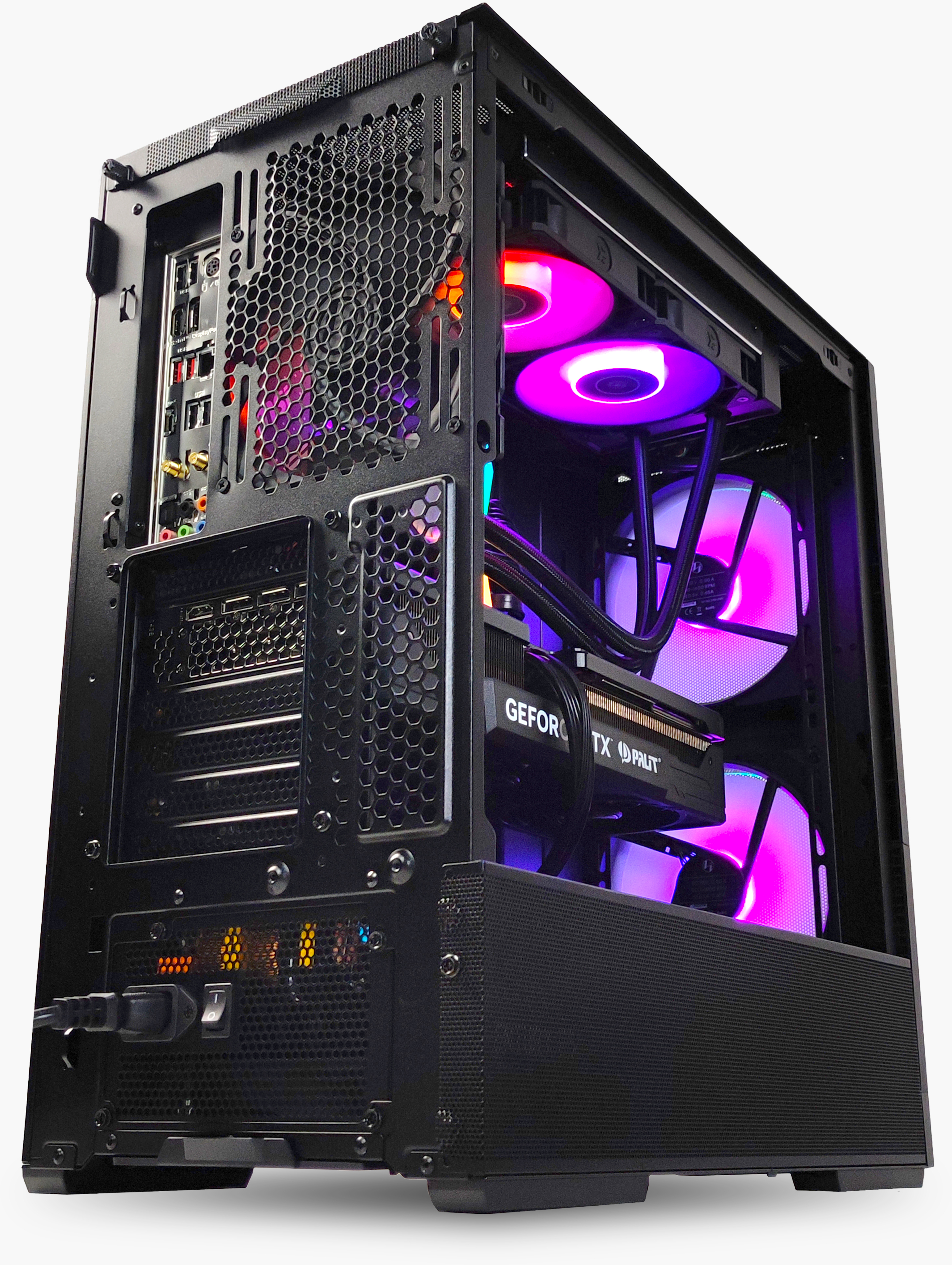 King Mod Systems - Computador King Mod Gamer-PC i5 14600K 32GB DDR5 1TB RTX 4070 Ti WiFi W11