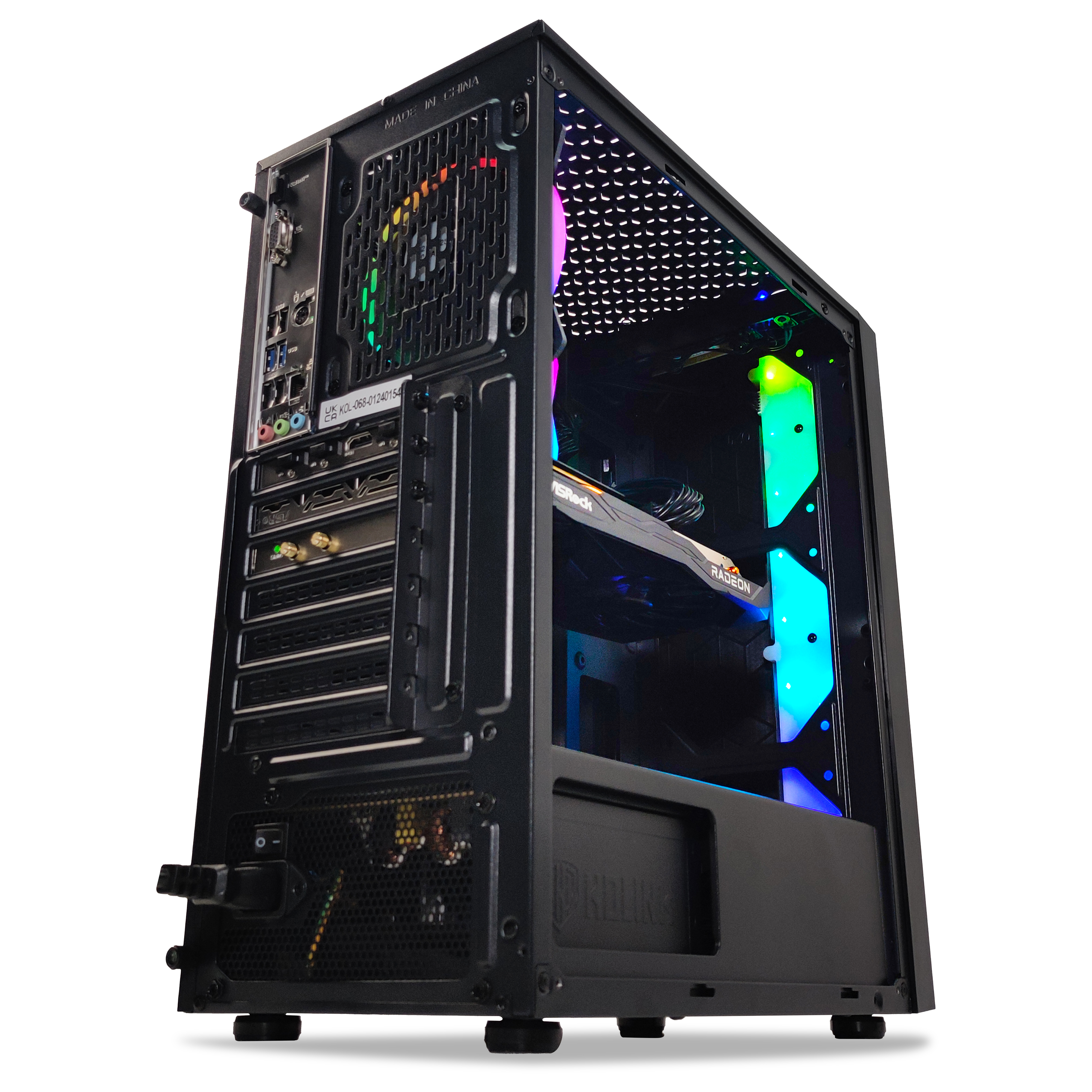 King Mod Systems - Computador King Mod Gamer-PC i5 10400F 16GB DDR4 500GB RX 6600 WIFI W11