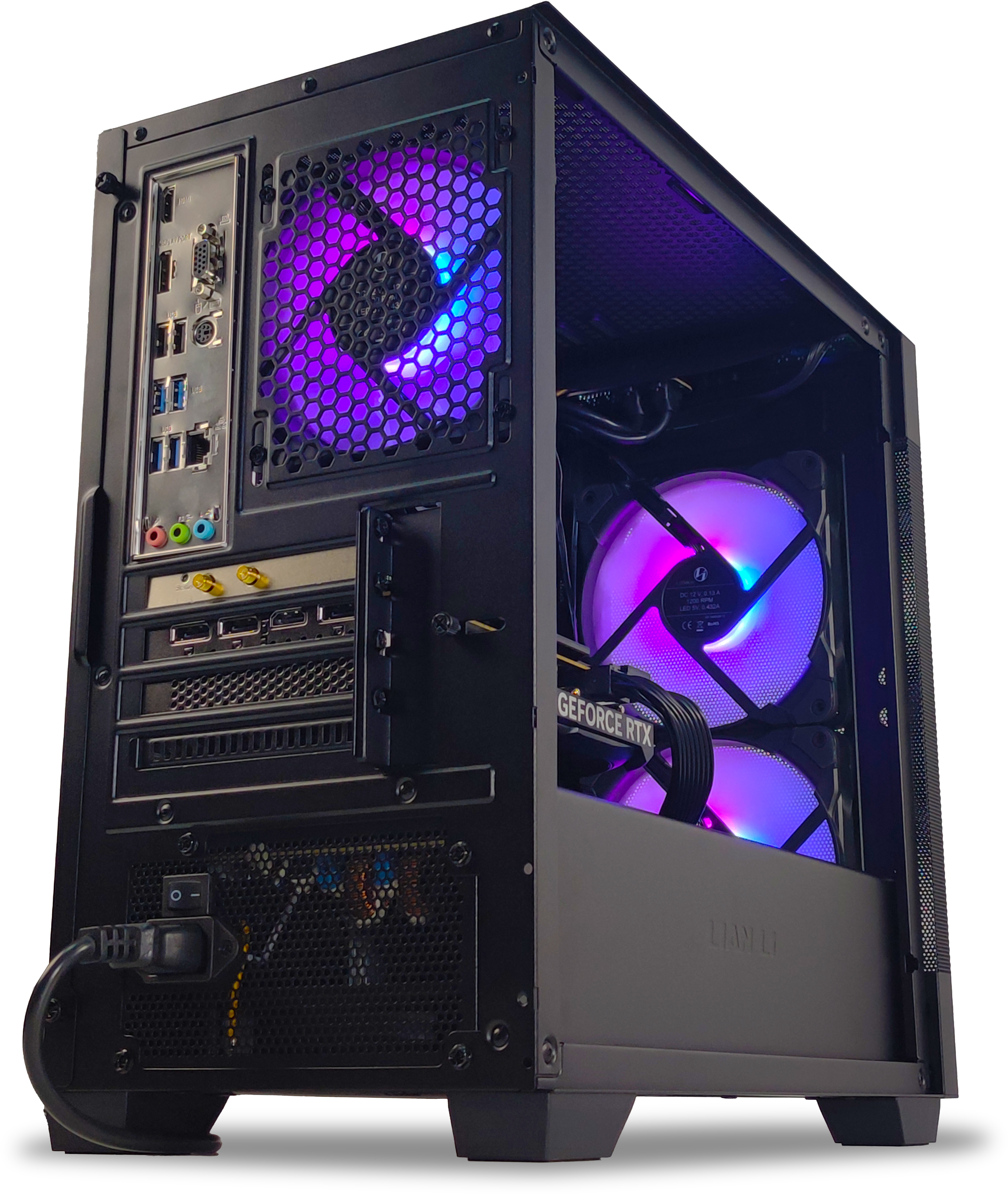 King Mod Systems - Computador King Mod Gamer-PC Ryzen 5 5600 16GB DDR4 1TB RTX 4060 WIFI W11