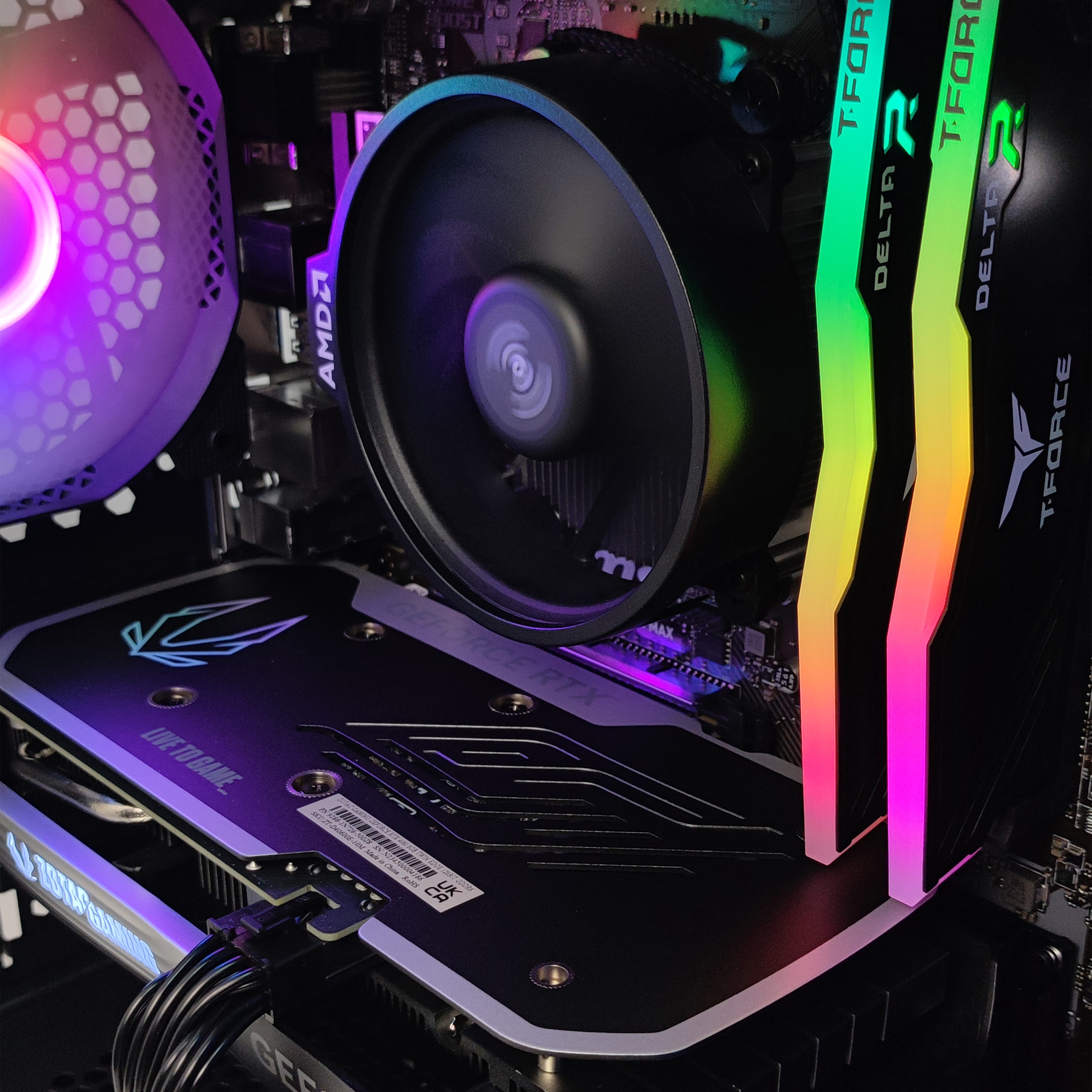 King Mod Systems - Computador King Mod Gamer-PC Ryzen 5 5500 16GB DDR4 1TB RTX 4060 WIFI W11
