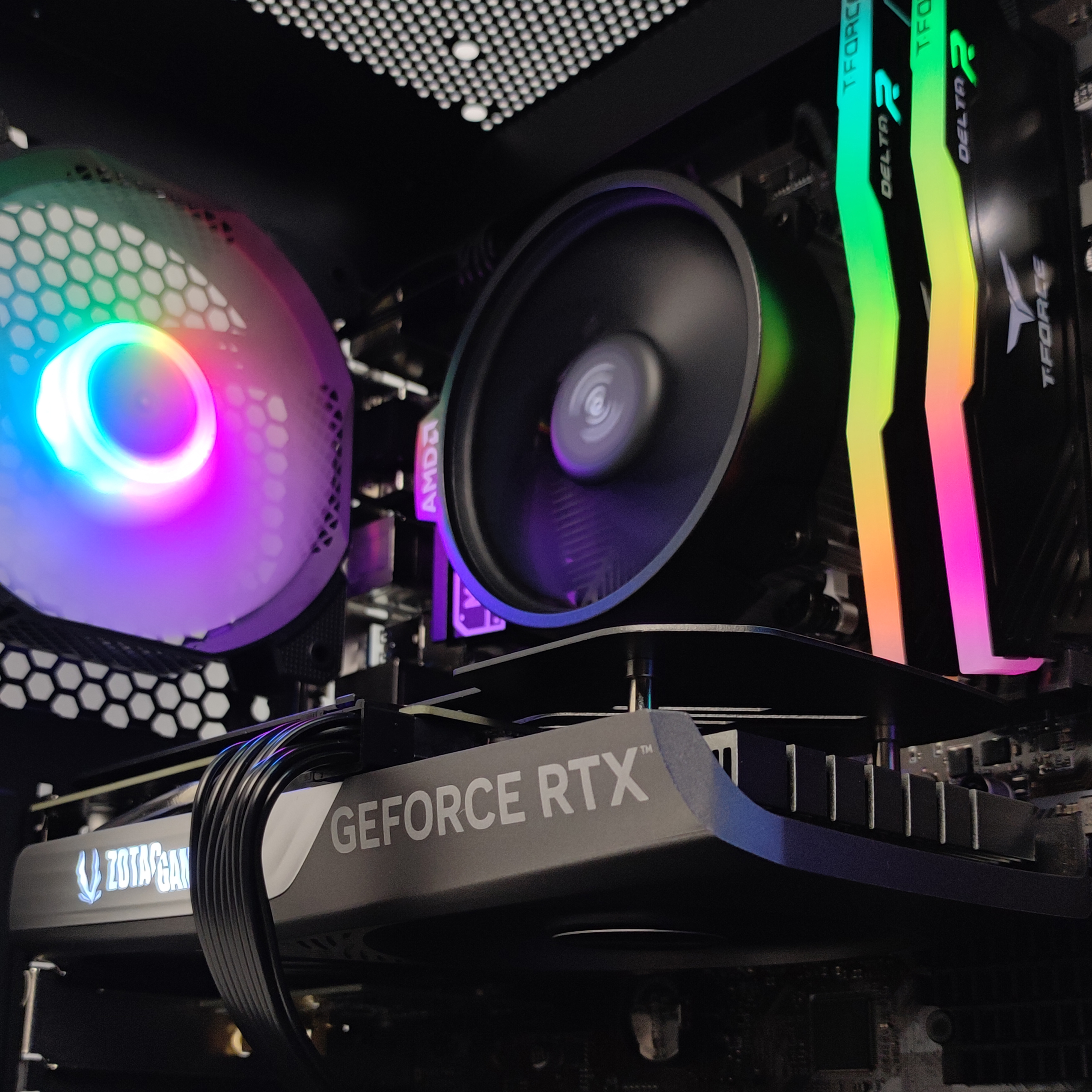 King Mod Systems - Computador King Mod Gamer-PC Ryzen 5 5500 16GB DDR4 1TB RTX 4060 WIFI W11