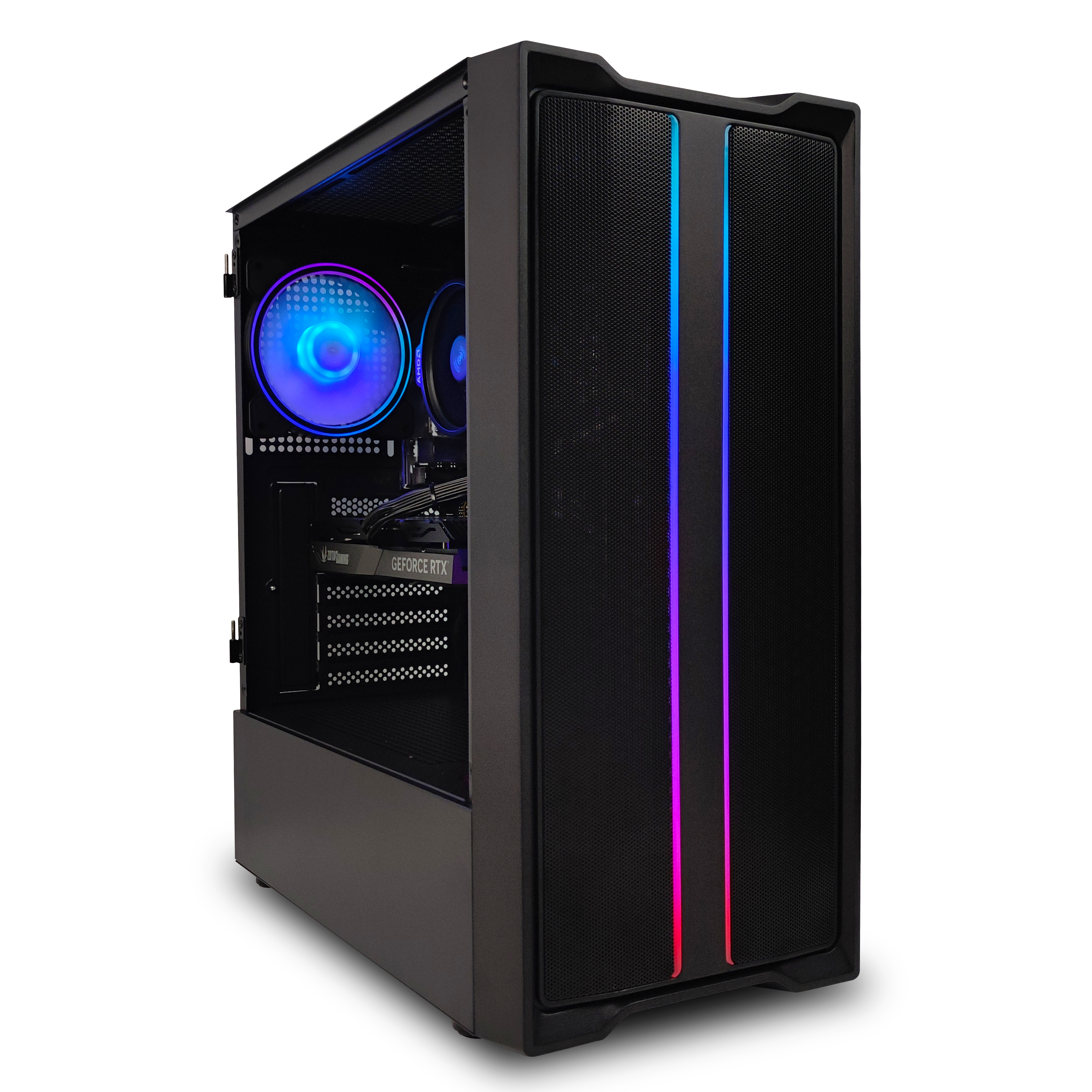 King Mod Systems - Computador King Mod Gamer-PC Ryzen 5 4500 16GB DDR4 500GB RTX 3050 WiFi W11