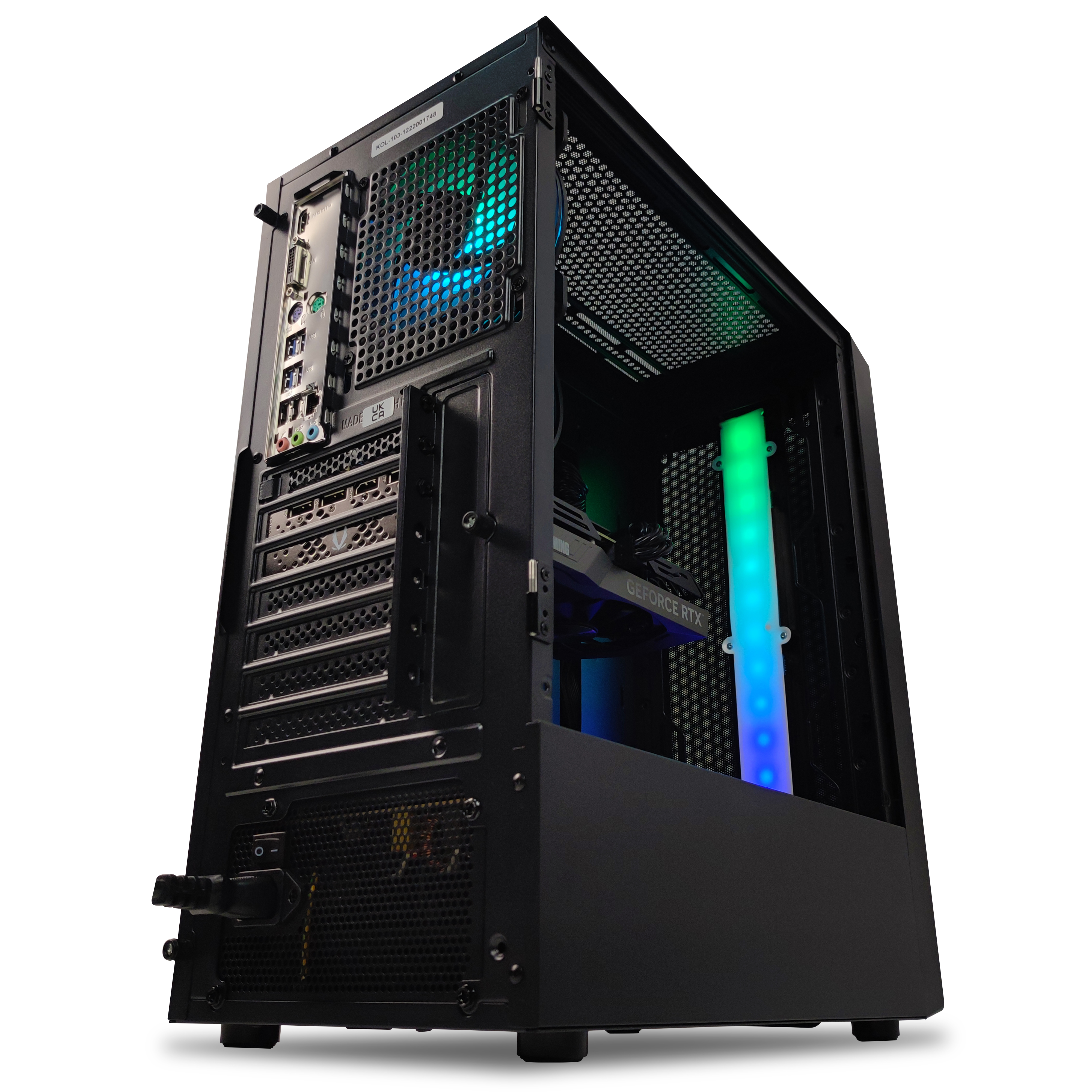 King Mod Systems - Computador King Mod Gamer-PC Ryzen 5 4500 16GB DDR4 500GB RTX 3050 WiFi W11