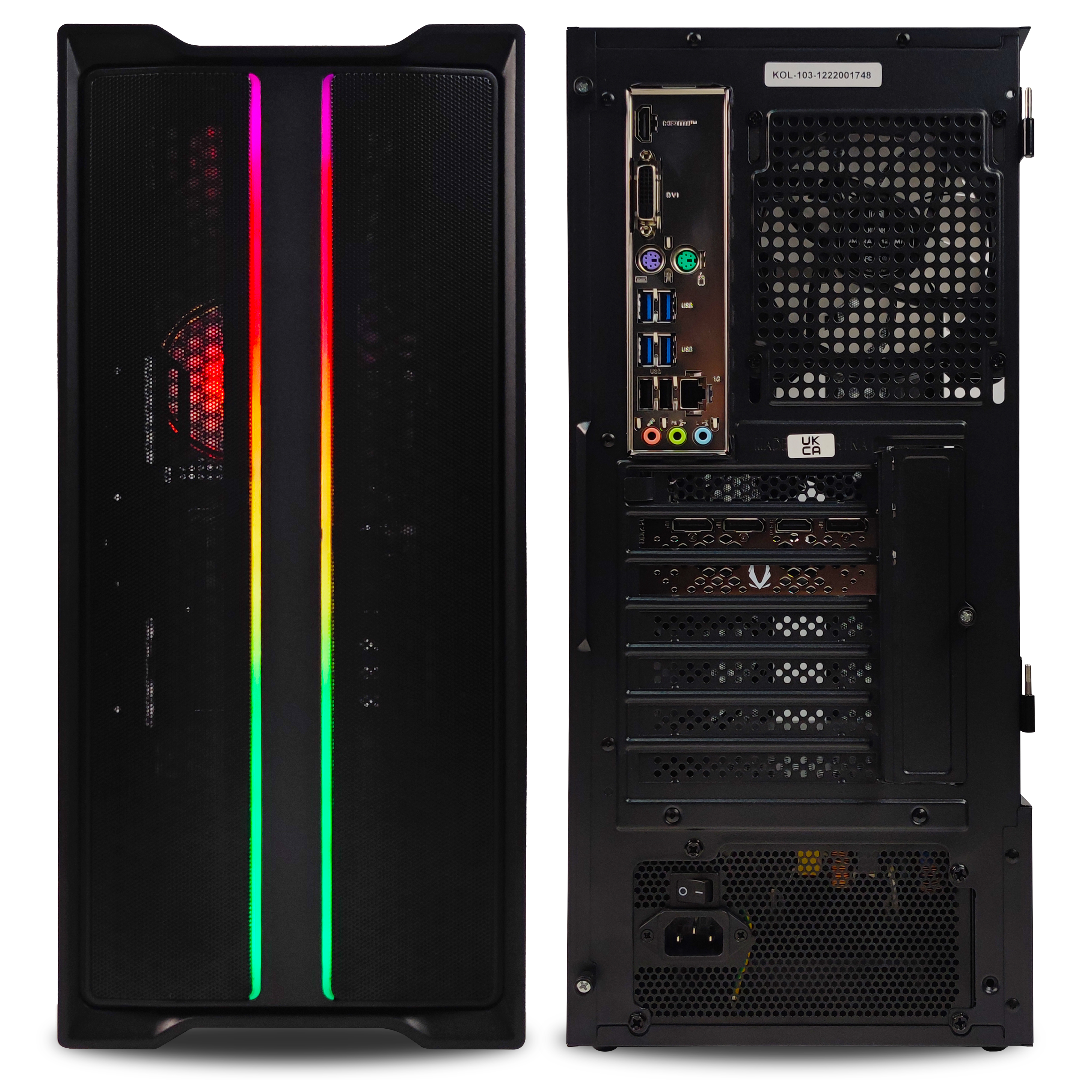 King Mod Systems - Computador King Mod Gamer-PC Ryzen 5 4500 16GB DDR4 500GB RTX 3050 8GB WiFi W11