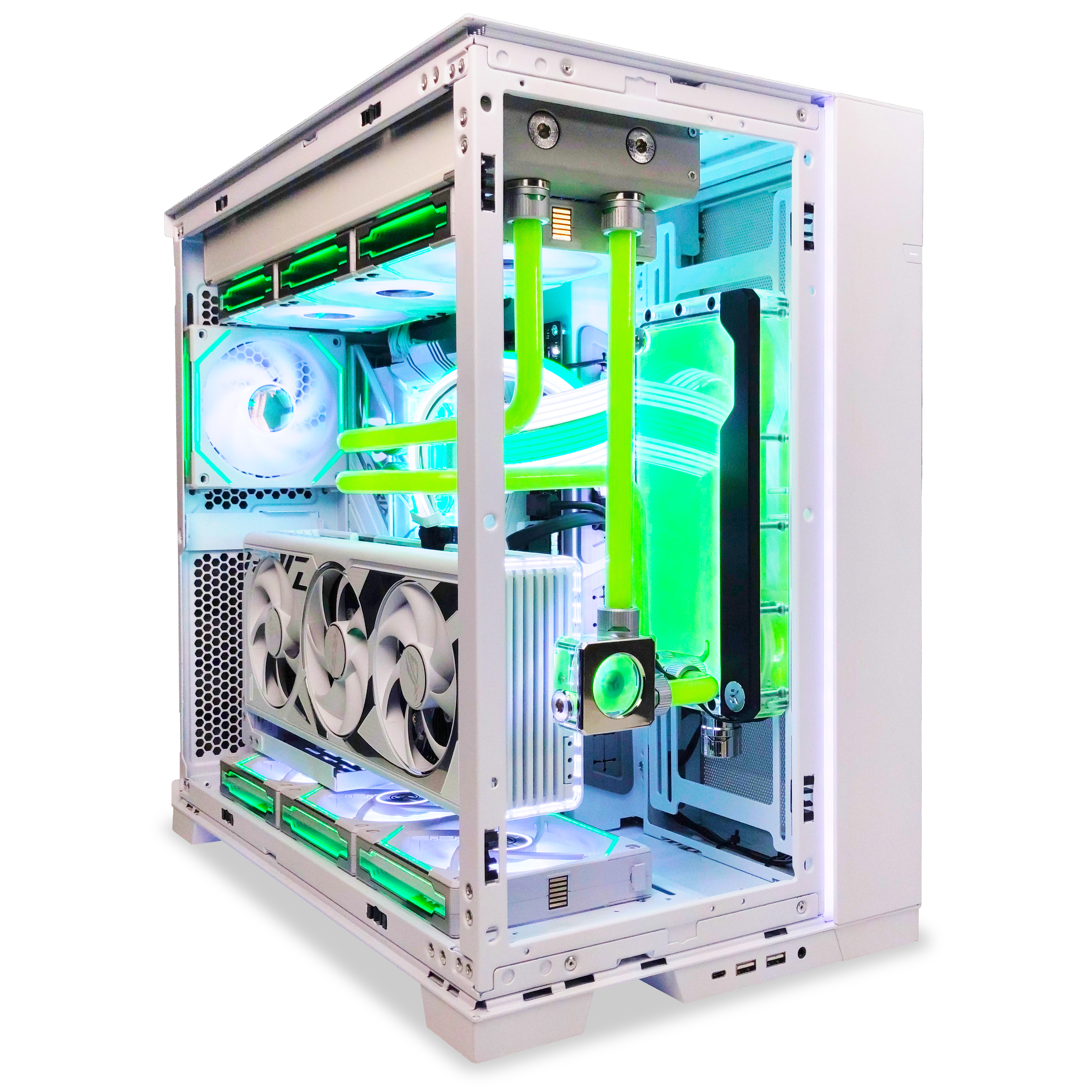 King Mod Systems - Computador King Mod Liquid-PC i7 14700K 48GB DDR5 2TB RTX 4080 WiFi W11