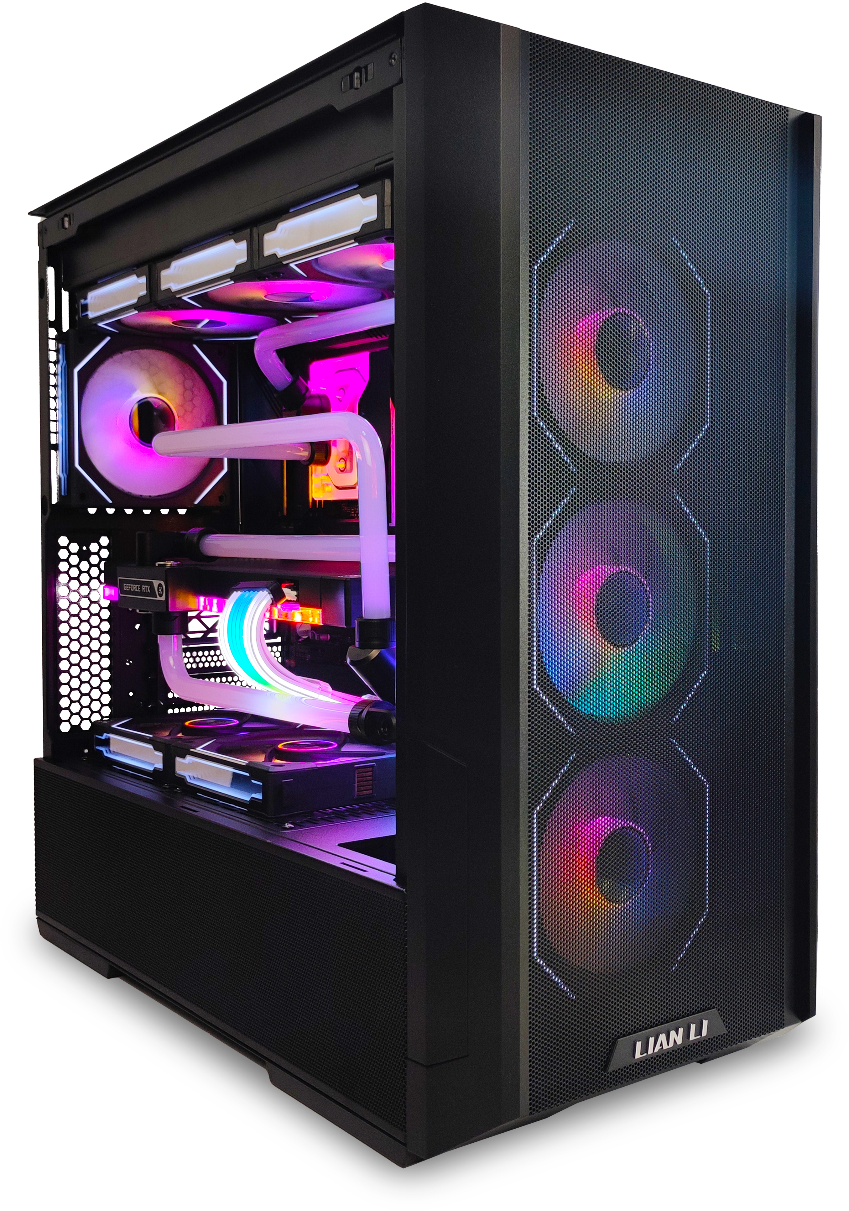 King Mod Systems - Computador King Mod Liquid-PC i9 14900K 64GB DDR5 2TB RTX 4090 WiFi W11