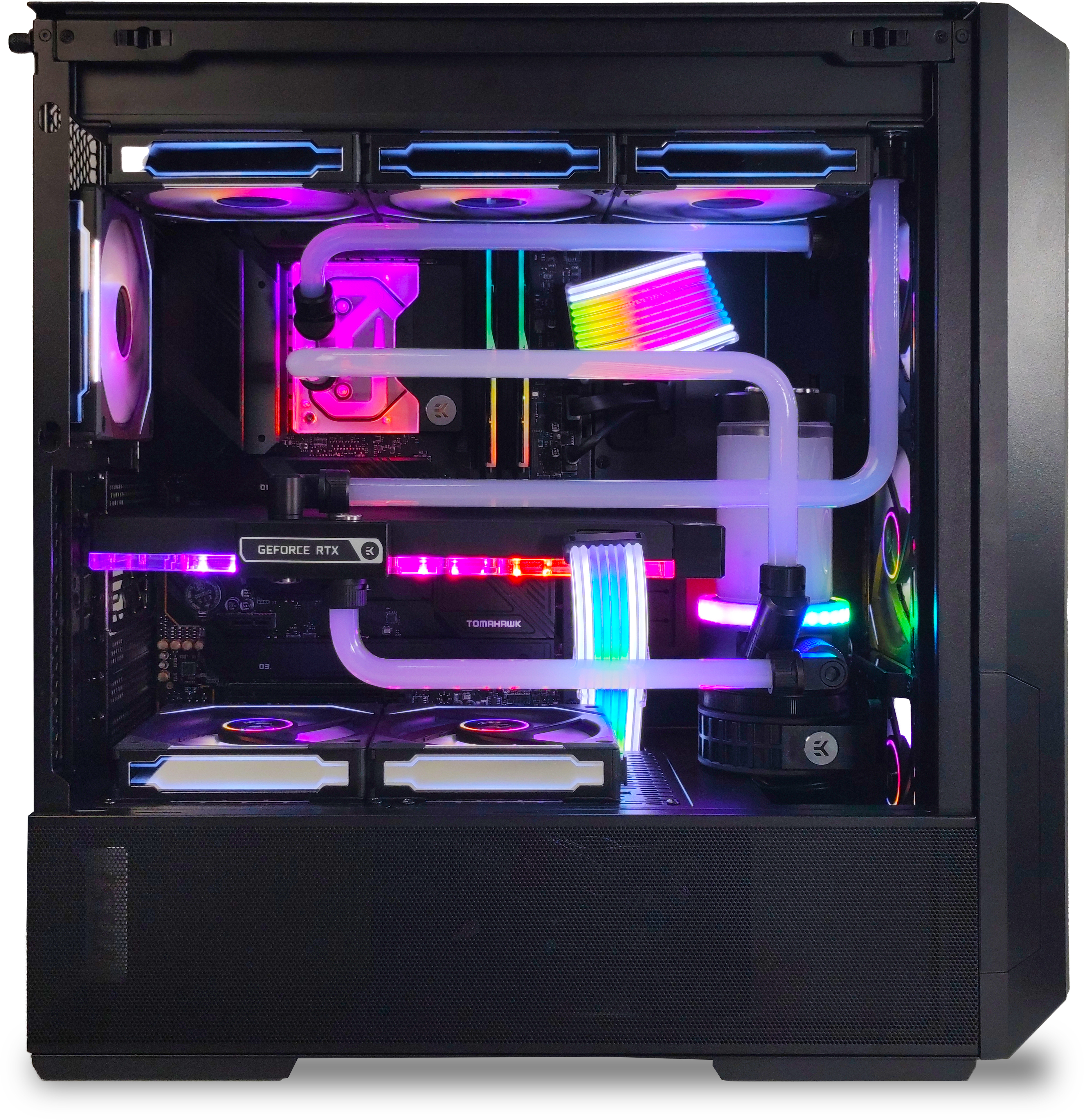 King Mod Systems - Computador King Mod Liquid-PC i9 14900K 64GB DDR5 2TB RTX 4090 WiFi W11