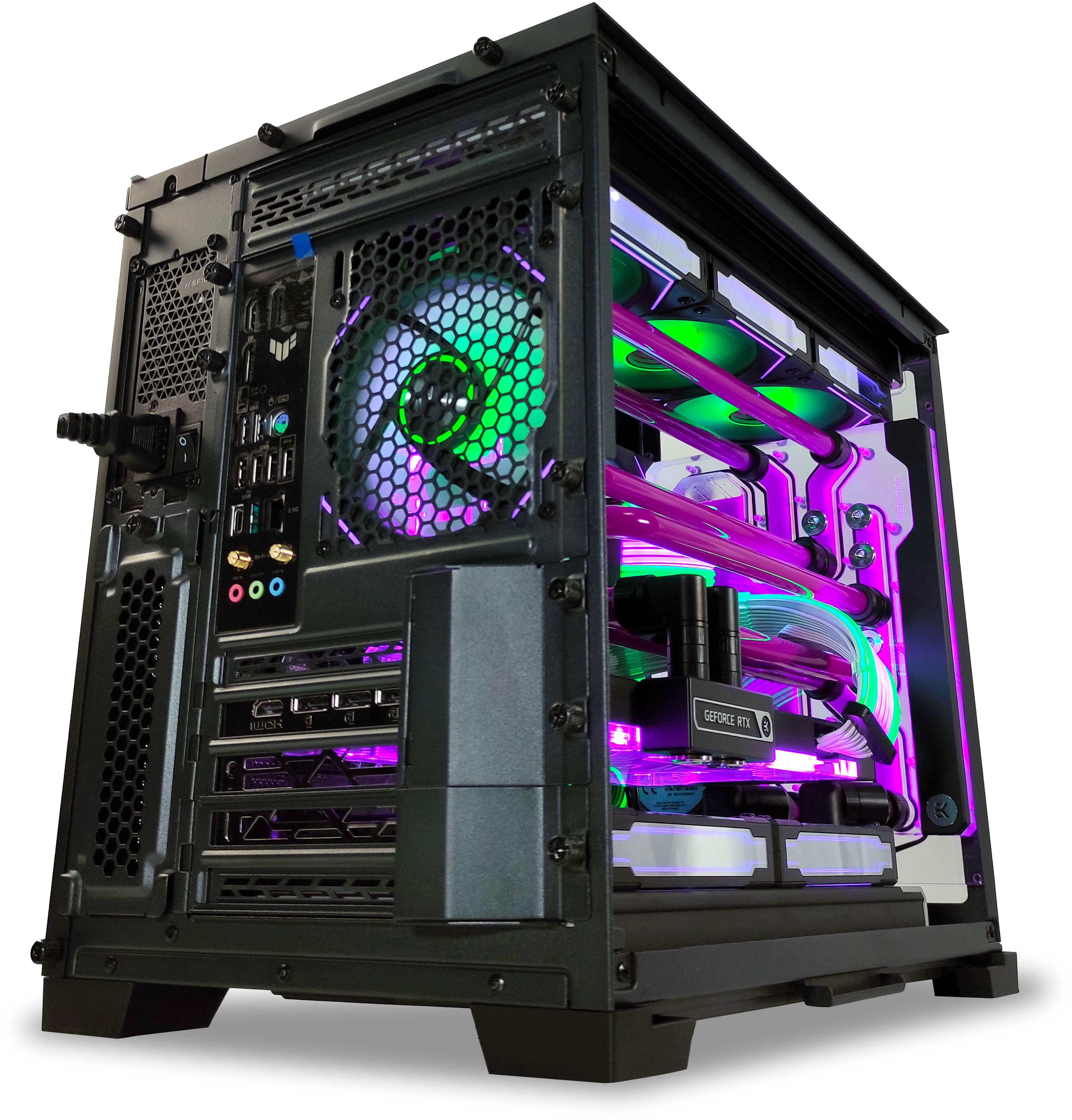 King Mod Systems - Computador King Mod Liquid-PC Ryzen 7 7800X3D 48GB DDR5 2TB RTX 4090 WiFi W11 V2