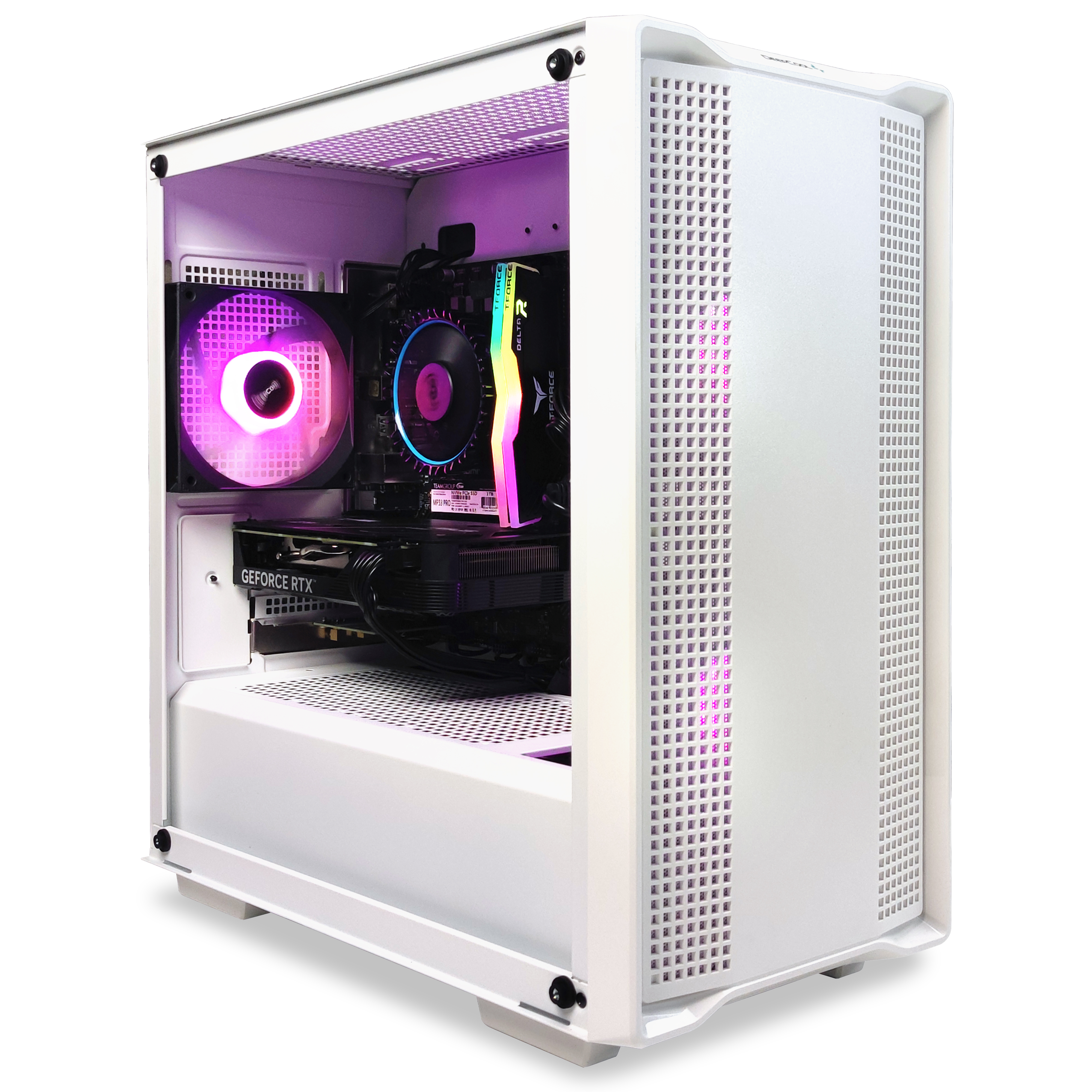 King Mod Systems - Computador King Mod Limited-PC i5 12400F 16GB DDR4 1TB RTX 4060 WiFi W11