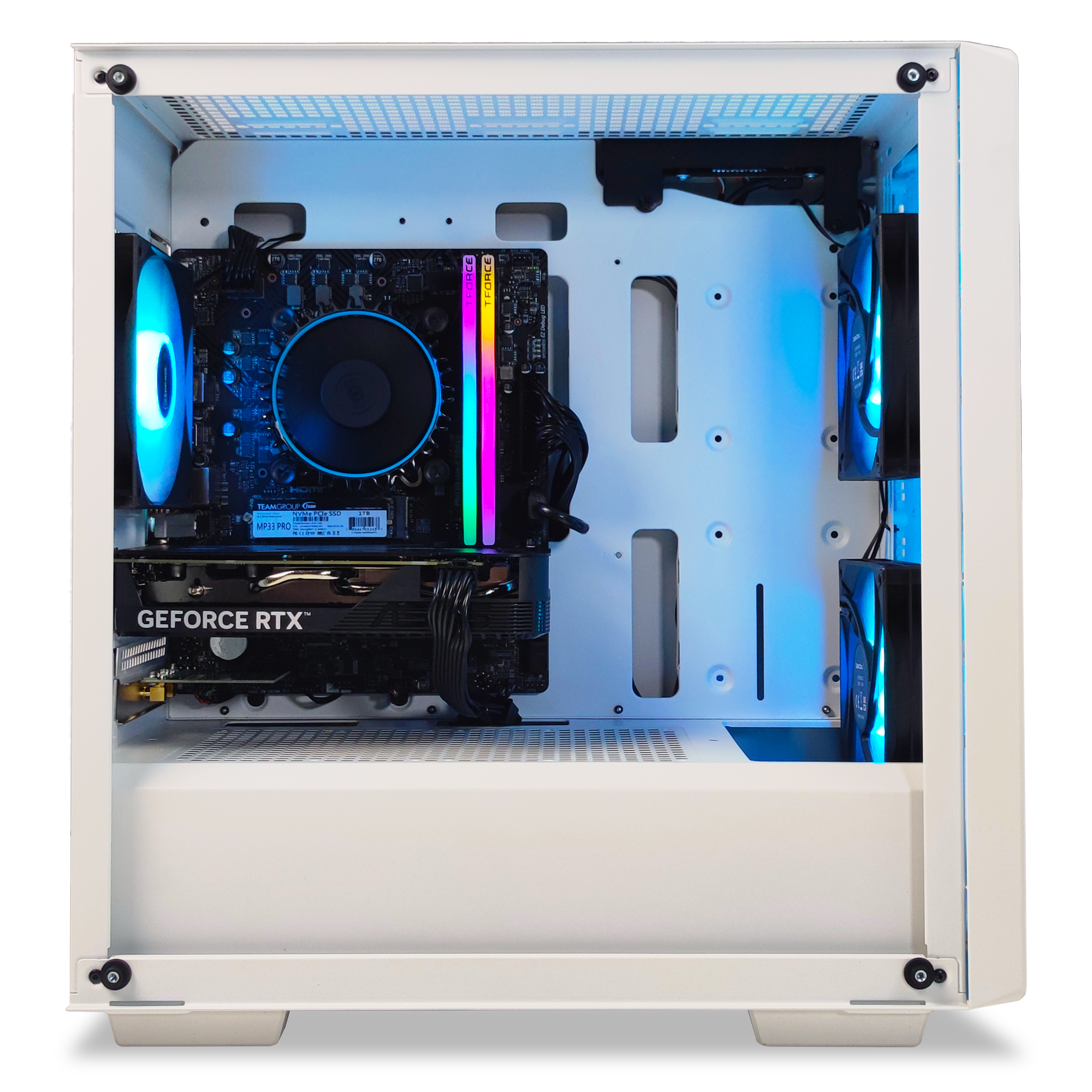 King Mod Systems - Computador King Mod Limited-PC i5 12400F 16GB DDR4 1TB RTX 4060 WiFi W11