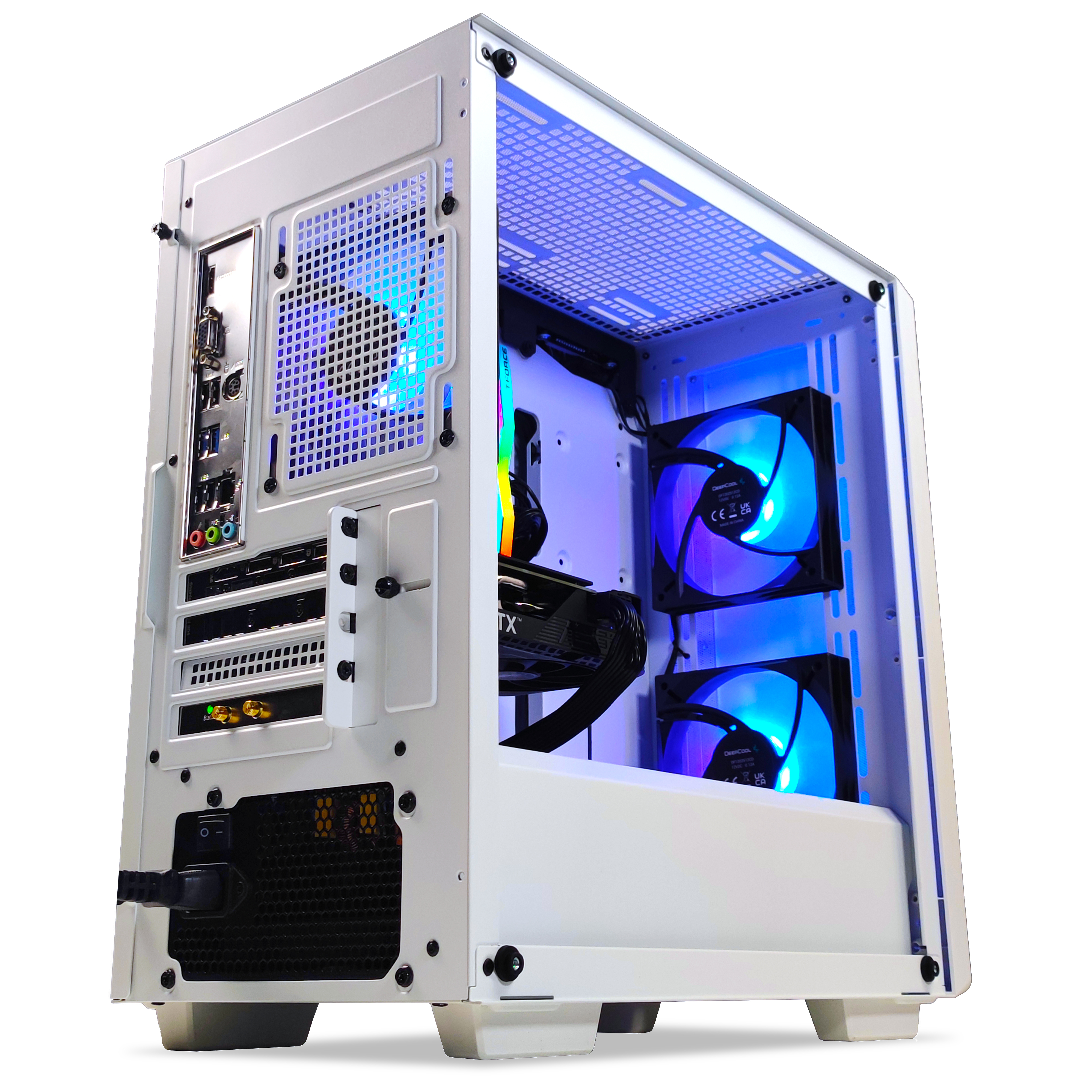 King Mod Systems - Computador King Mod Limited-PC i5 12400F 16GB DDR4 1TB RTX 4060 WiFi W11