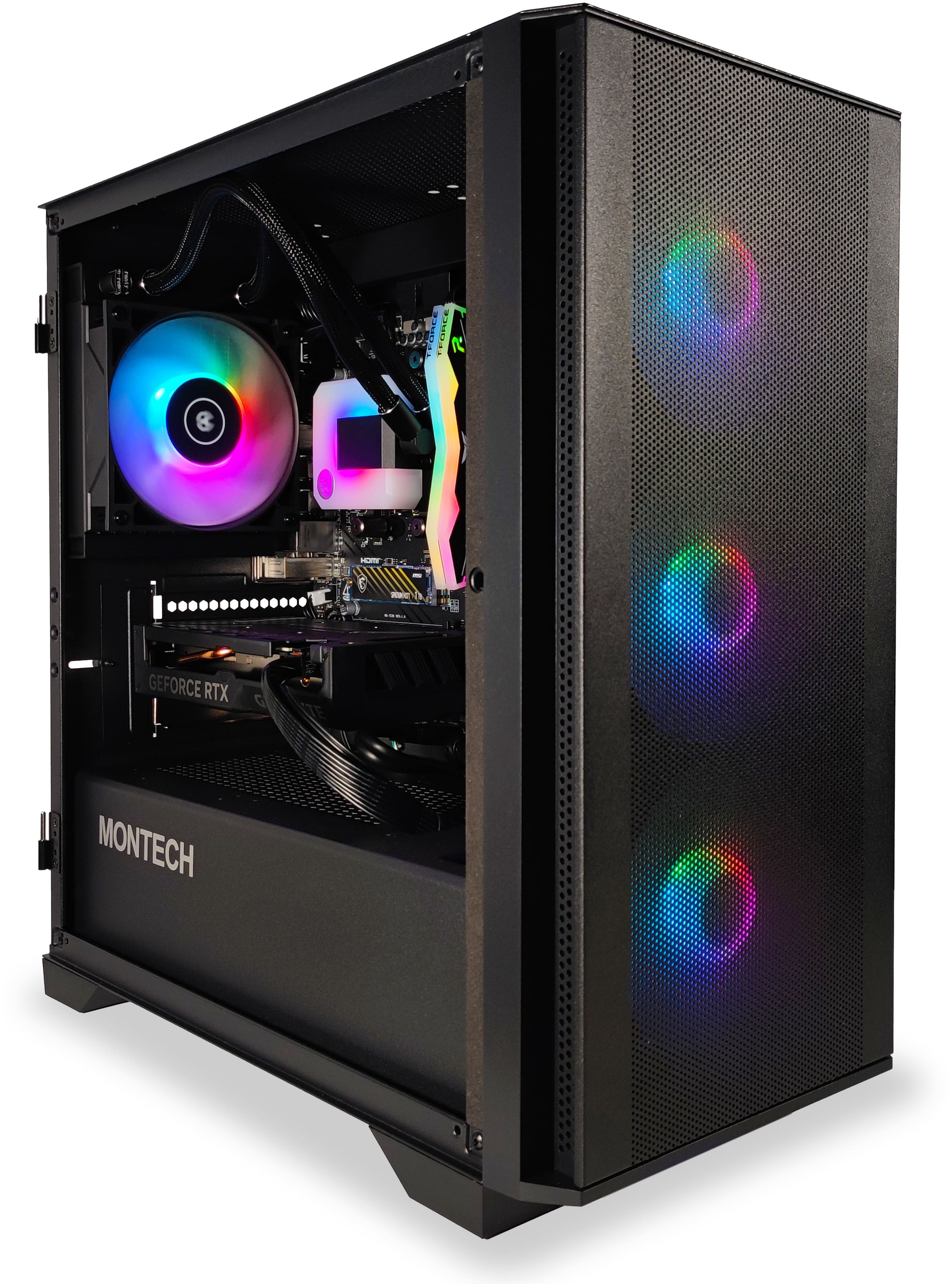 King Mod Systems - Computador King Mod Limited-PC Ryzen 5 7500F 32GB DDR5 1TB RTX 4060 WiFi W11 V2