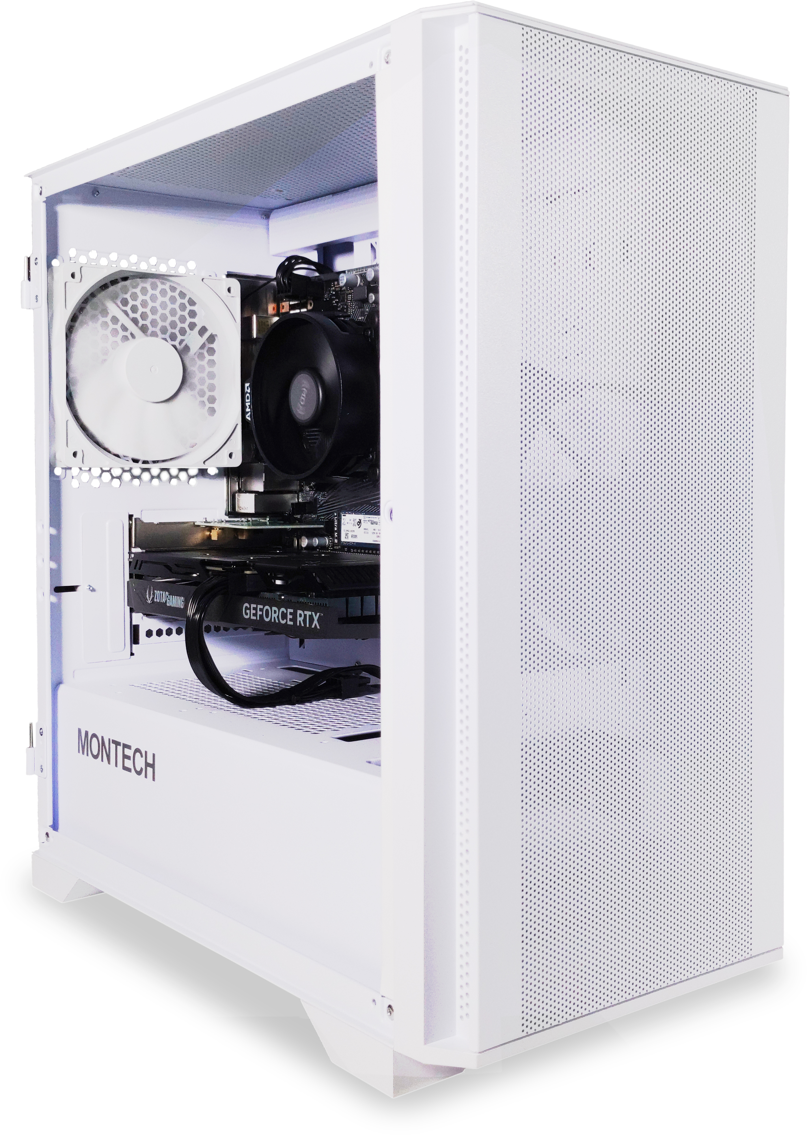 King Mod Systems - Computador King Mod Limited-PC R5 4500 16GB 500GB RTX 3050 WiFi W11