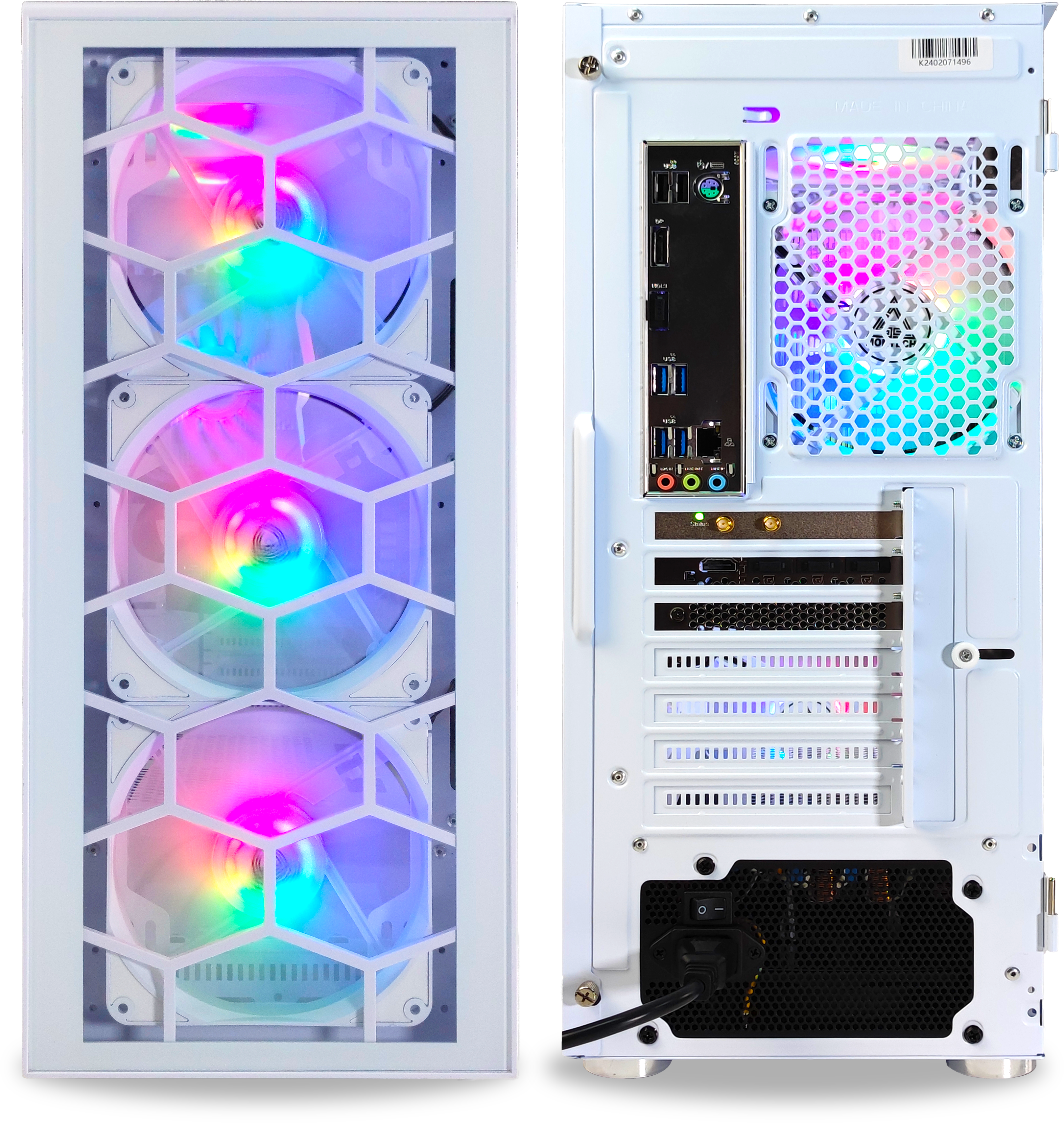 King Mod Systems - Computador King Mod Limited-PC Ryzen 7 5700X3D 32GB DDR4 1TB RTX 4060 Ti WIFI W11