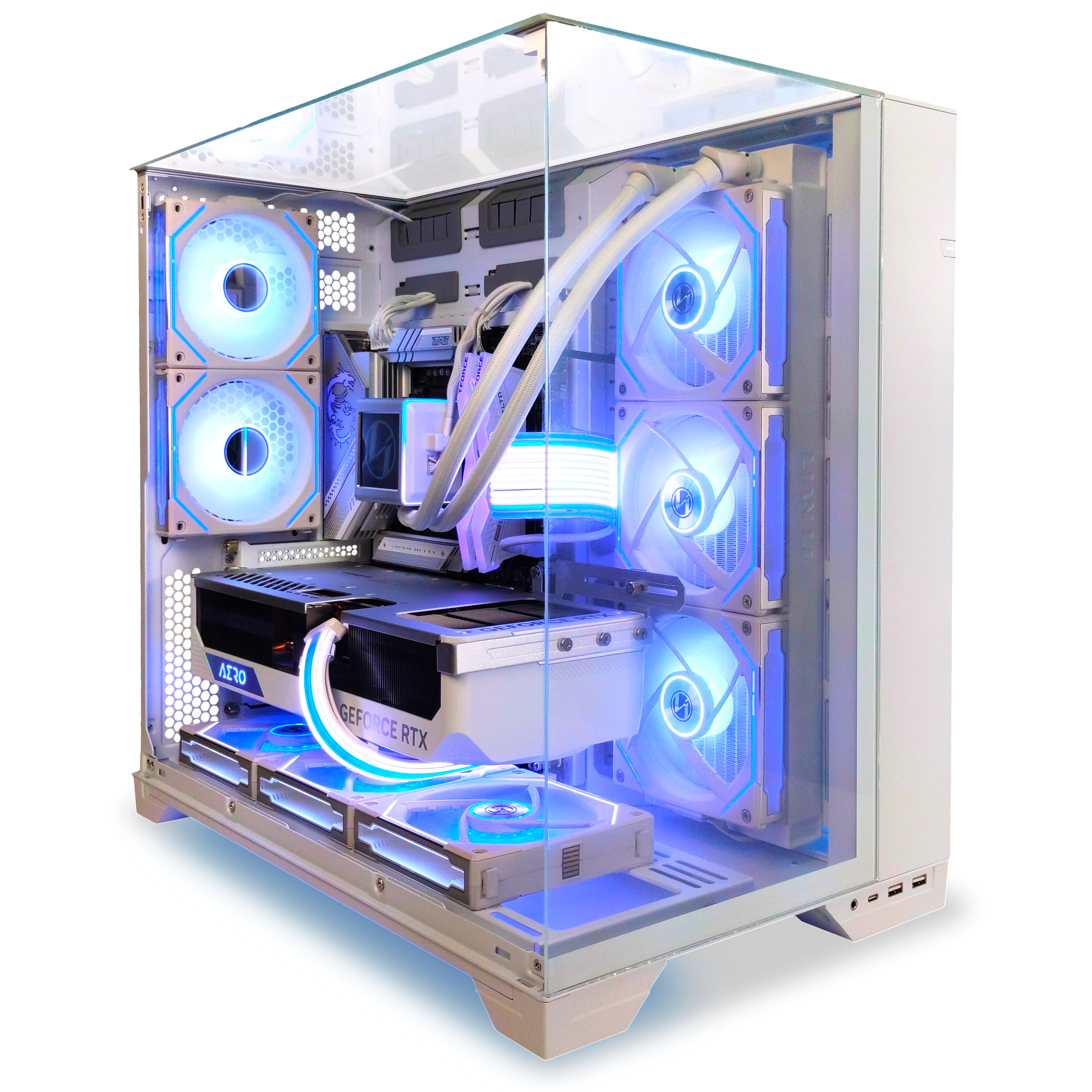 King Mod Systems - Computador King Mod Limited-PC Ryzen 7 7800X3D 48GB DDR5 2TB RTX 4080 SUPER WiFi W11