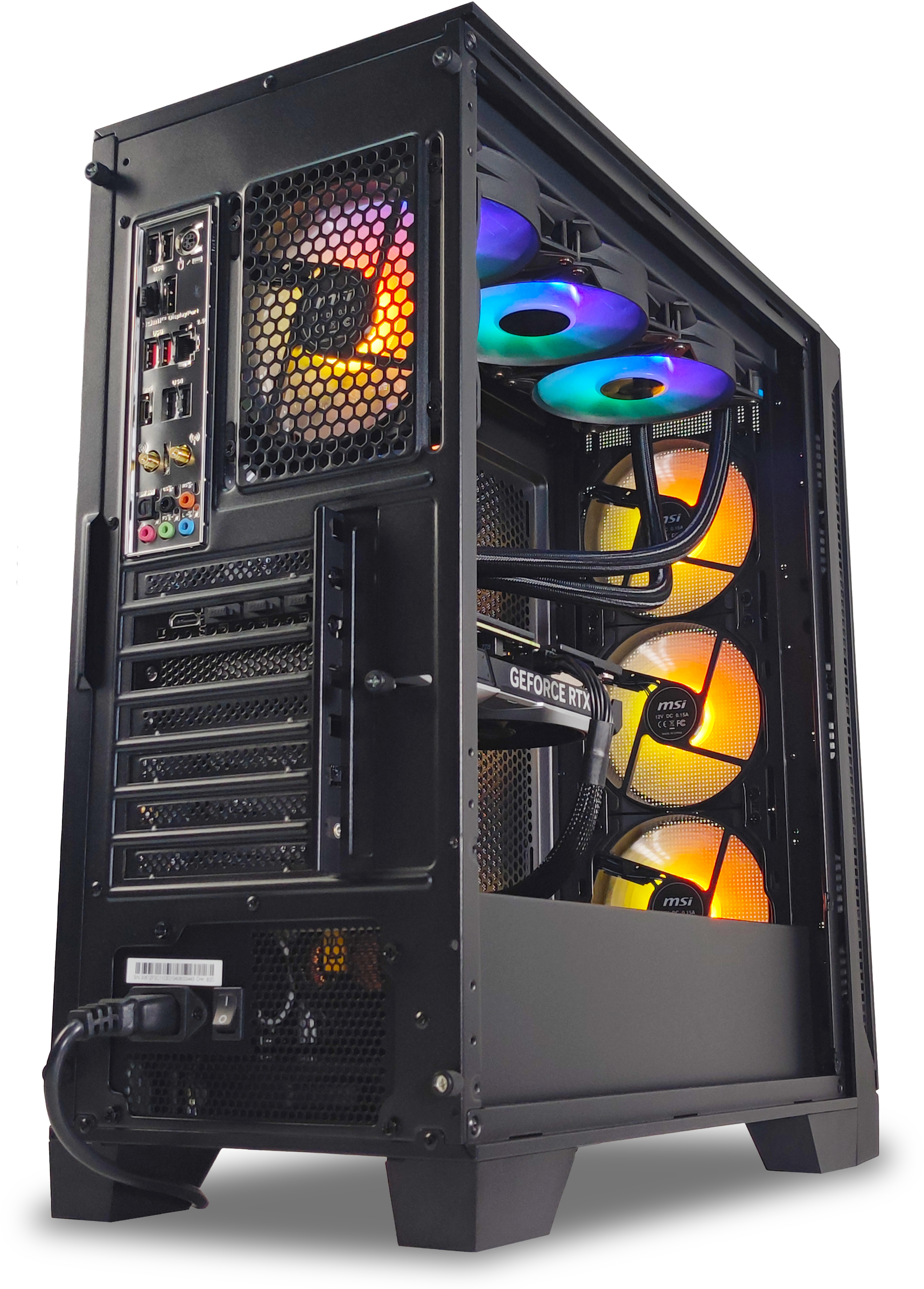 King Mod Systems - Computador King Mod Gamer-PC Powered by MSI i5 13600KF 32GB DDR5 1TB RTX 4070 SUPER WiFi W11