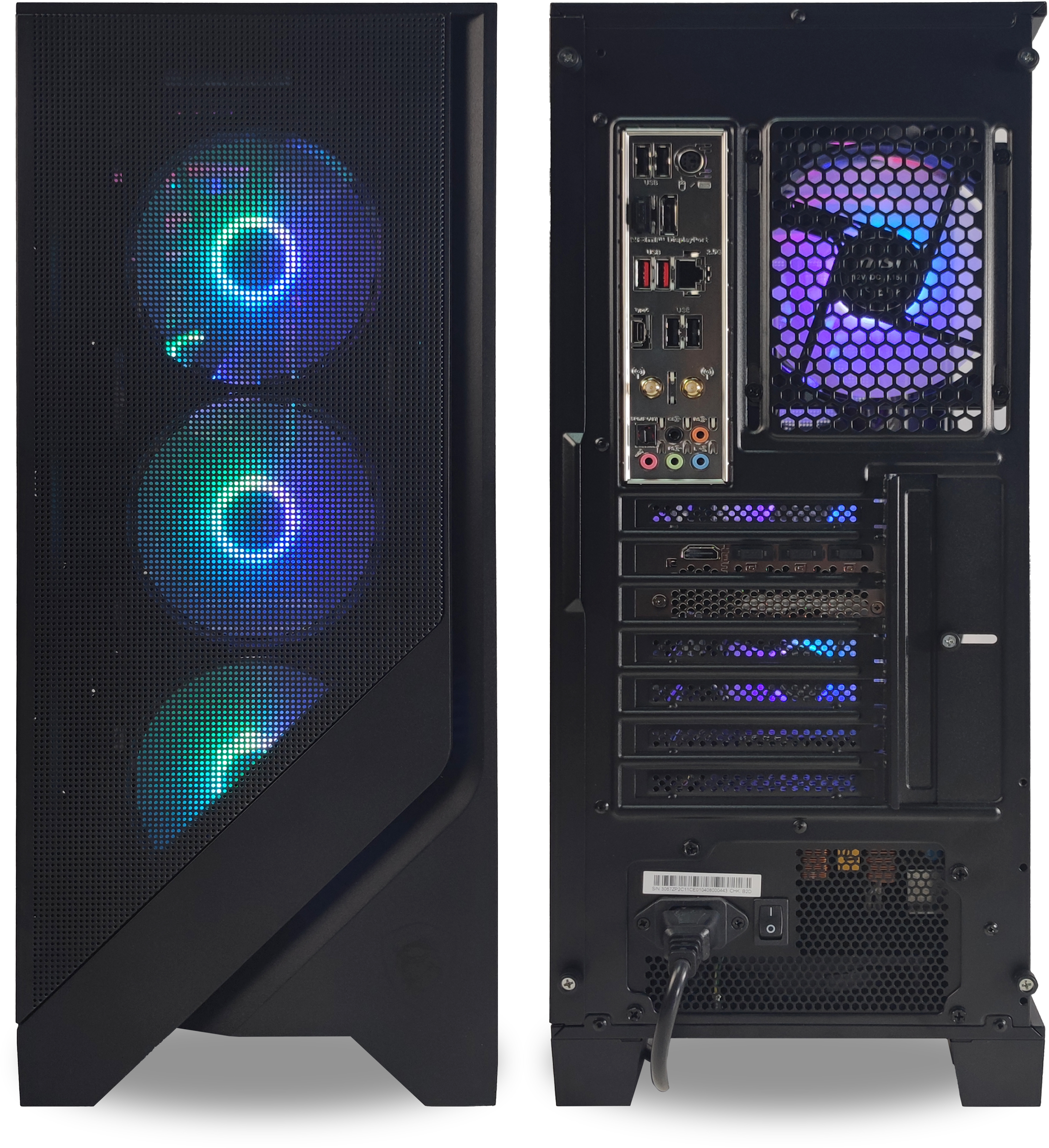 King Mod Systems - Computador King Mod Gamer-PC Powered by MSI i5 13600KF 32GB DDR5 1TB RTX 4070 SUPER WiFi W11