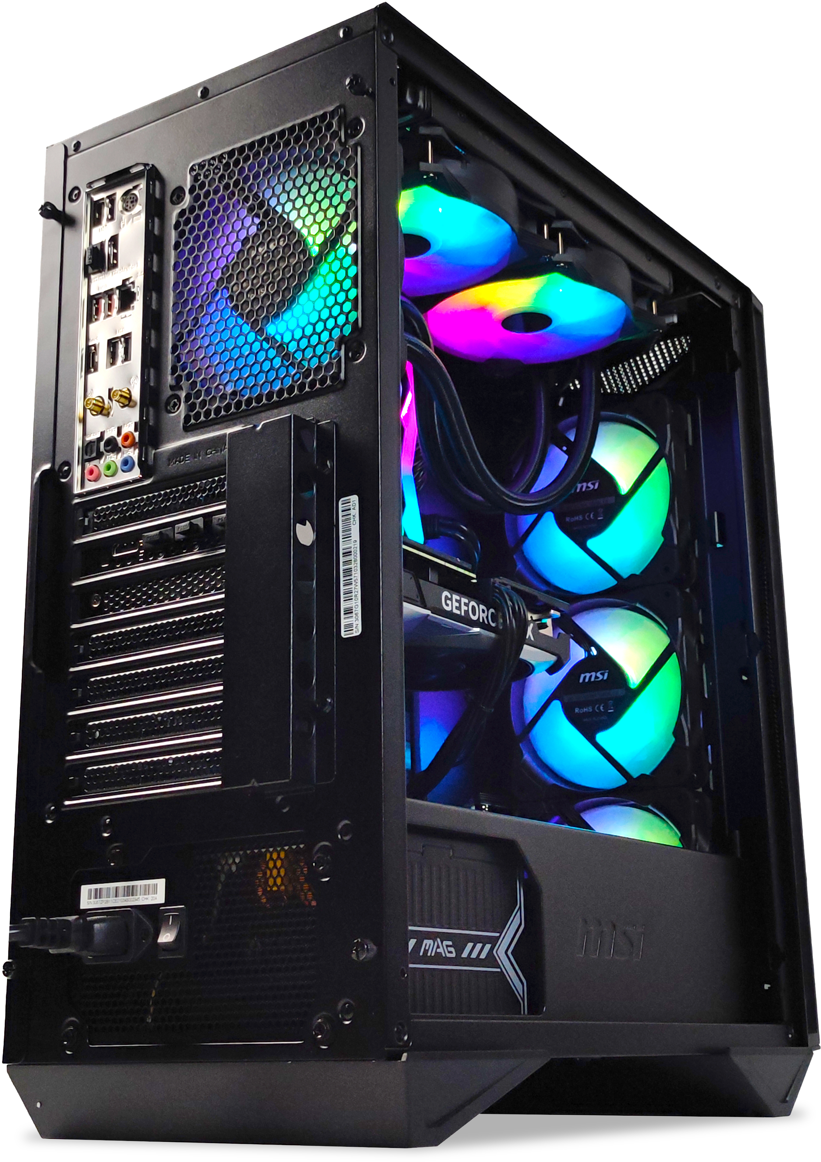 King Mod Systems - Computador King Mod Gamer-PC Powered by MSI i5 14400F 32GB DDR5 1TB RTX 4070 WiFi W11