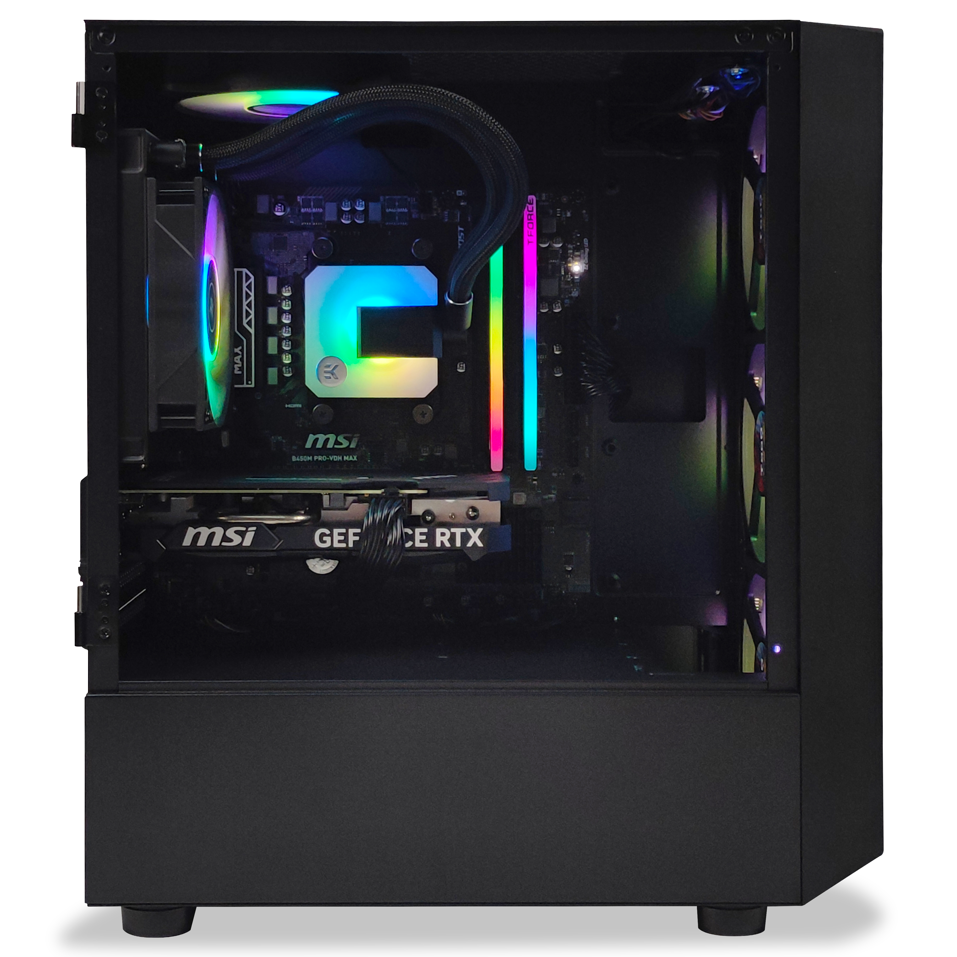 King Mod Systems - Computador King Mod Gamer-PC MSI Ryzen 5 5600X 32GB DDR4 1TB RTX 4060 TI WIFI W11