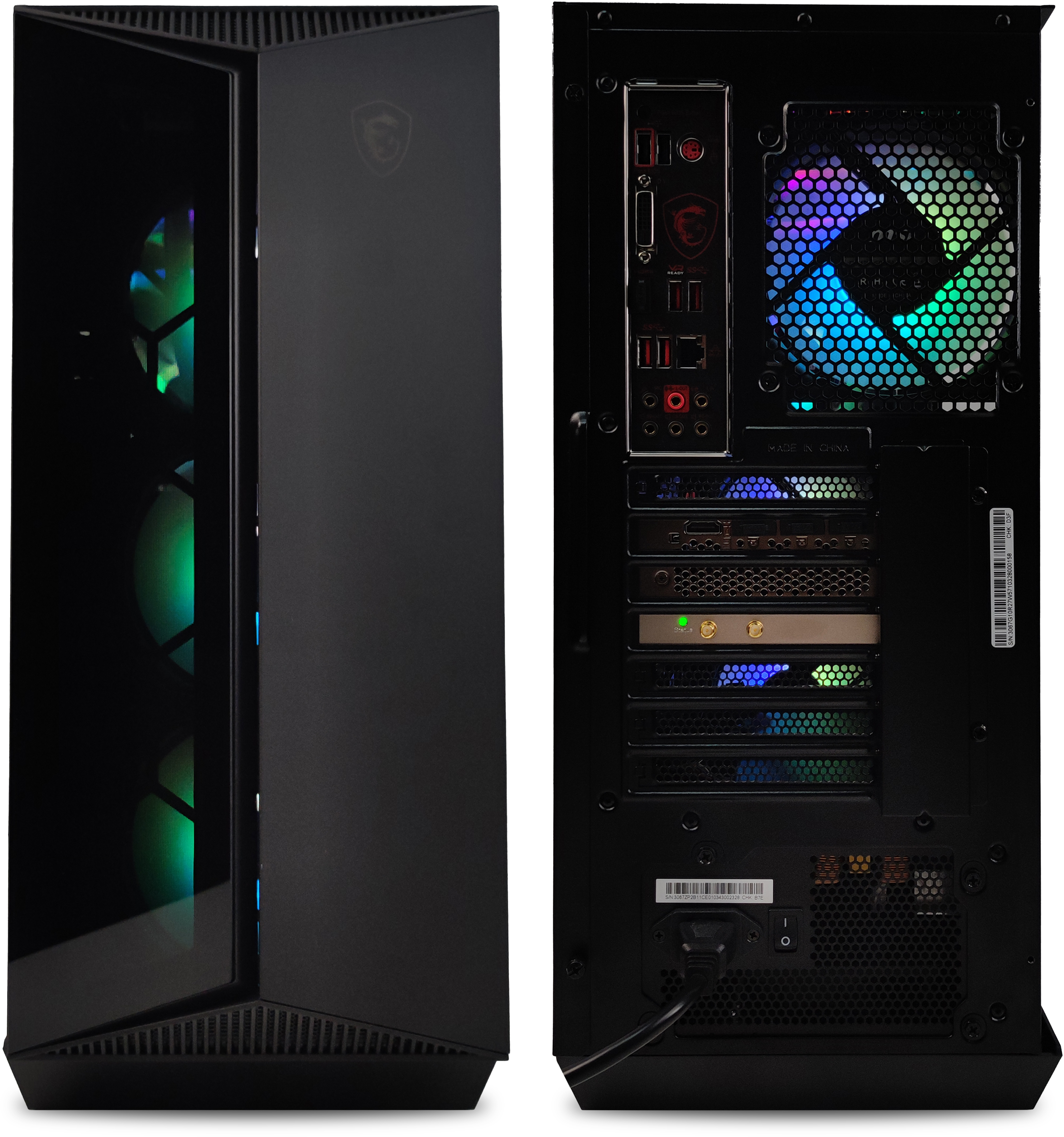 King Mod Systems - Computador King Mod Gamer-PC Powered by MSI Ryzen 7 5700X 32GB DDR4 1TB RTX 4060 Ti WiFi W11