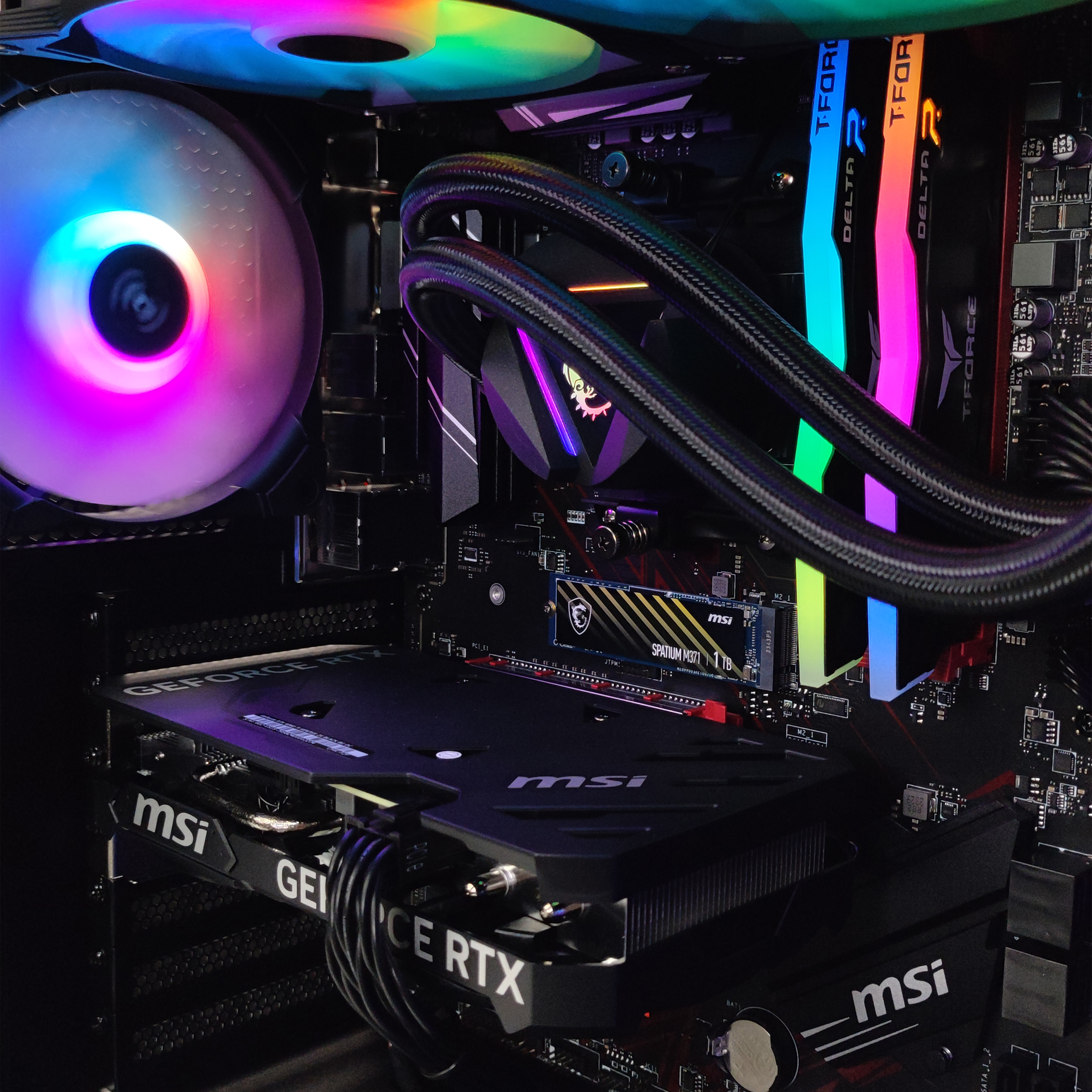King Mod Systems - Computador King Mod Gamer-PC Powered by MSI Ryzen 7 5700X 32GB DDR4 1TB RTX 4060 Ti WiFi W11