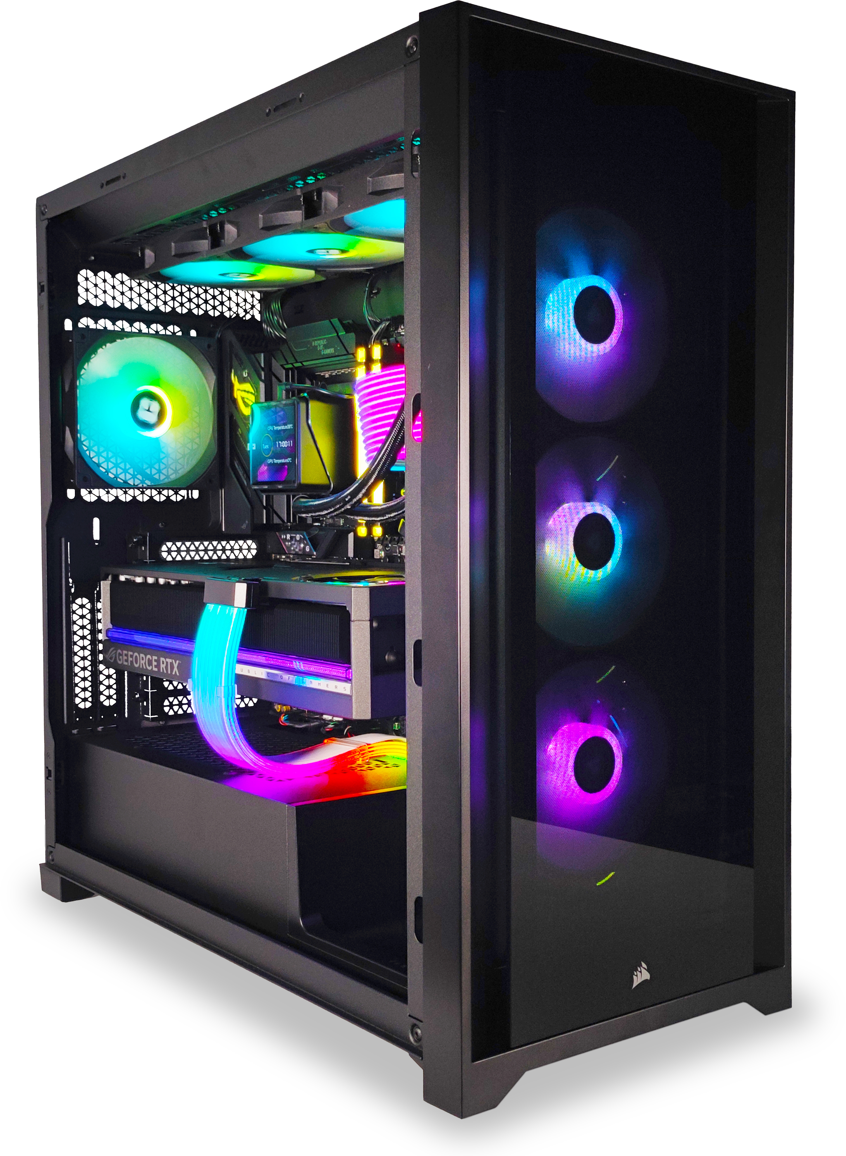 King Mod Systems - Computador King Mod Gamer-PC Powered by ASUS Ryzen 7 9800X3D 32GB DDR5 2TB RTX 5080 WiFi W11