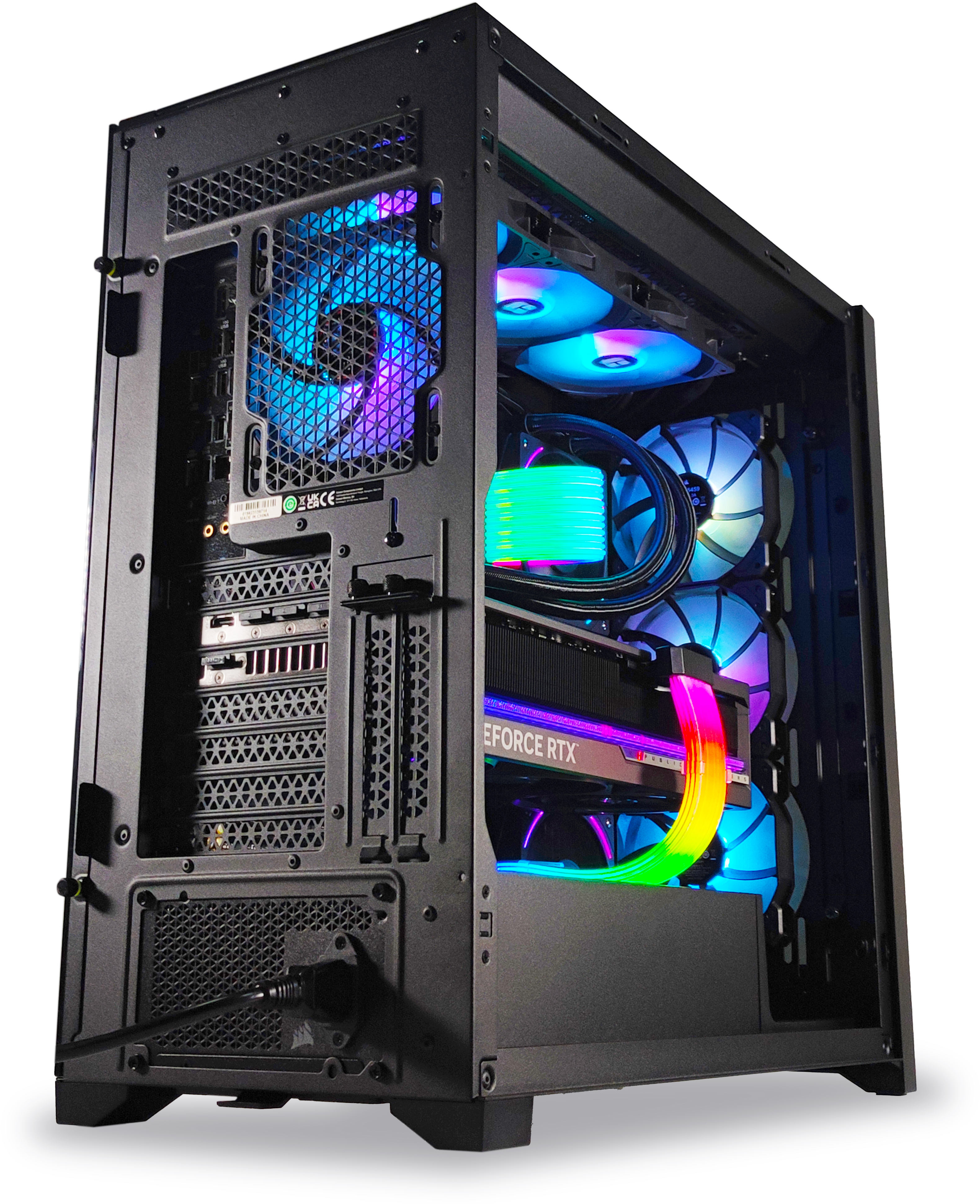 King Mod Systems - Computador King Mod Gamer-PC Powered by ASUS Ryzen 7 9800X3D 32GB DDR5 2TB RTX 5080 WiFi W11