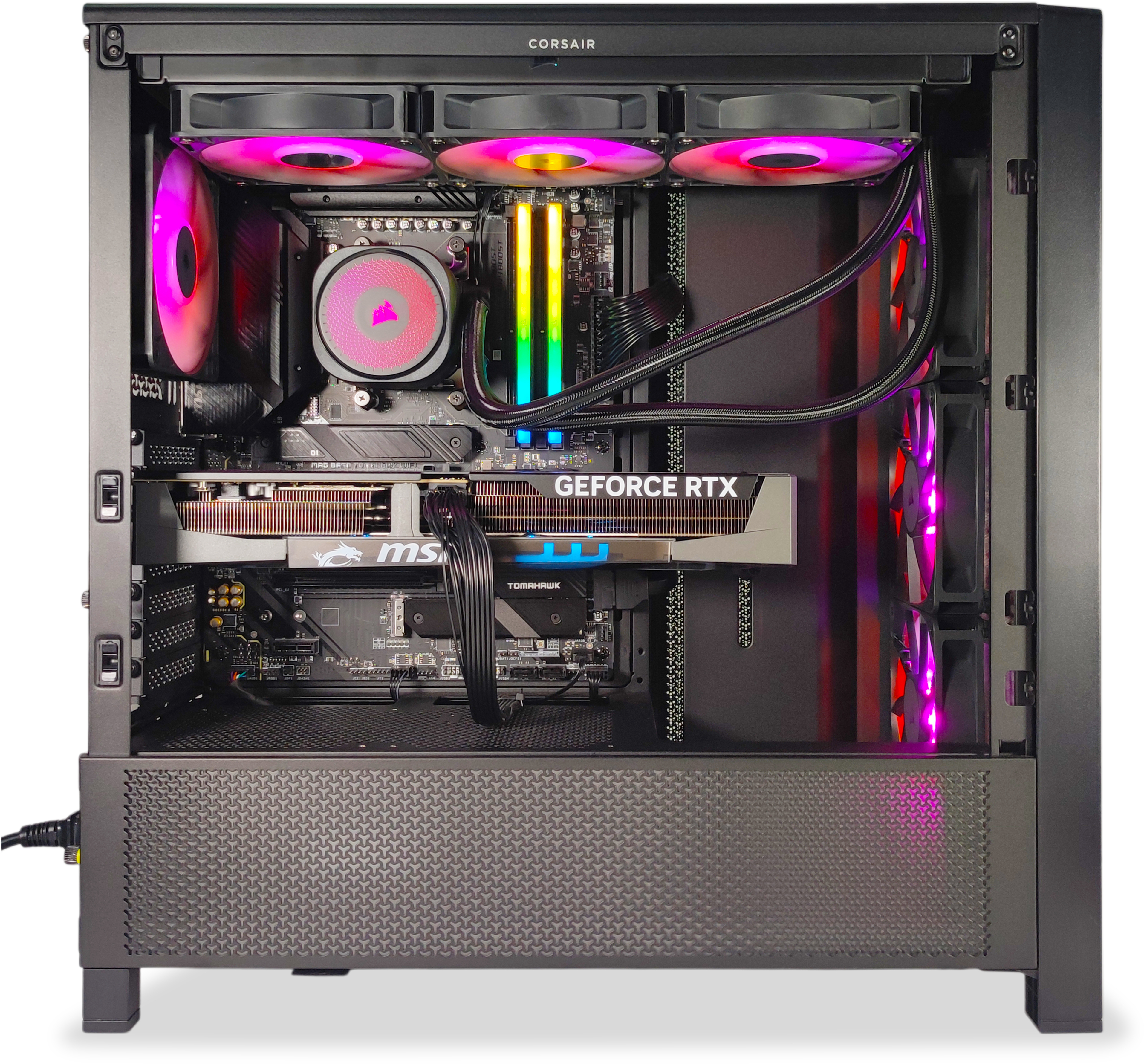 King Mod Systems - Computador King Mod Gamer-PC x iCUE Ryzen 7 9700X 32GB DDR5 1TB RTX 5070 WiFi W11