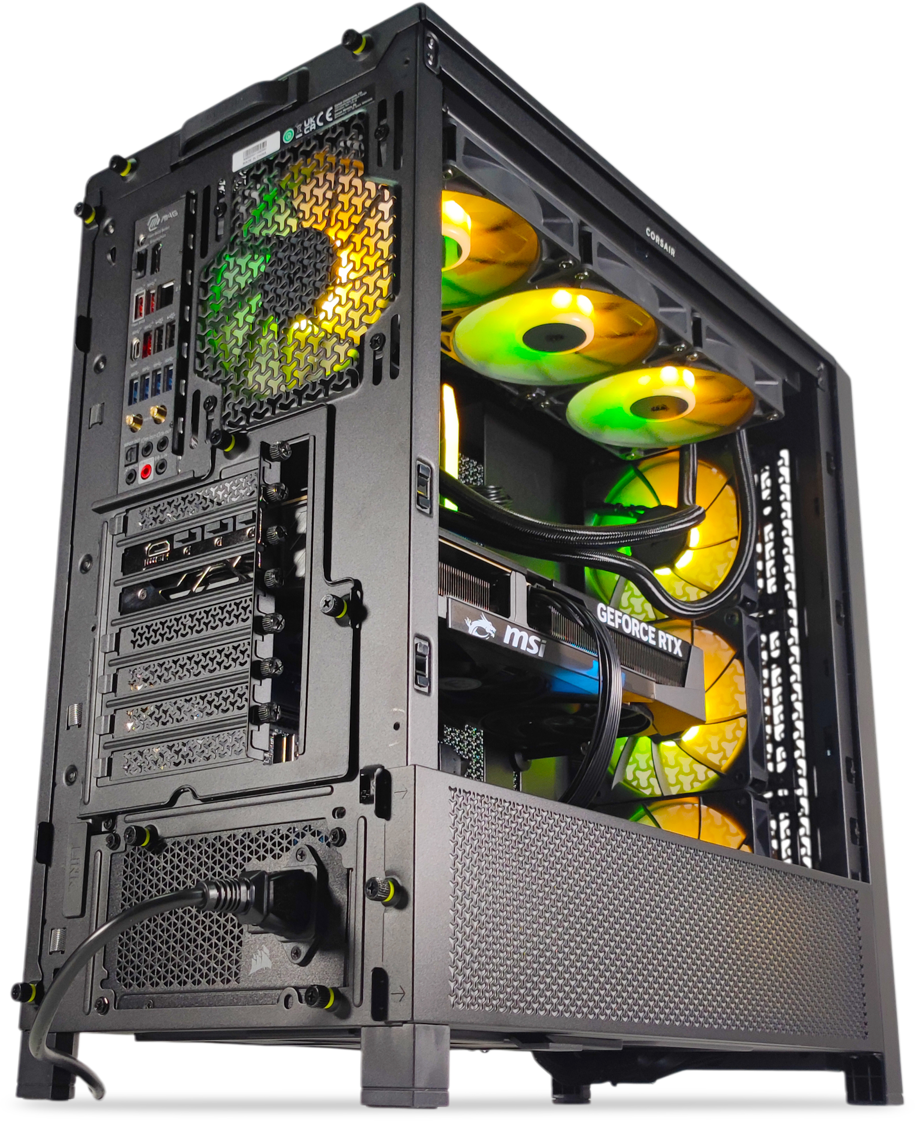 King Mod Systems - Computador King Mod Gamer-PC x iCUE Ryzen 7 9700X 32GB DDR5 1TB RTX 5070 WiFi W11