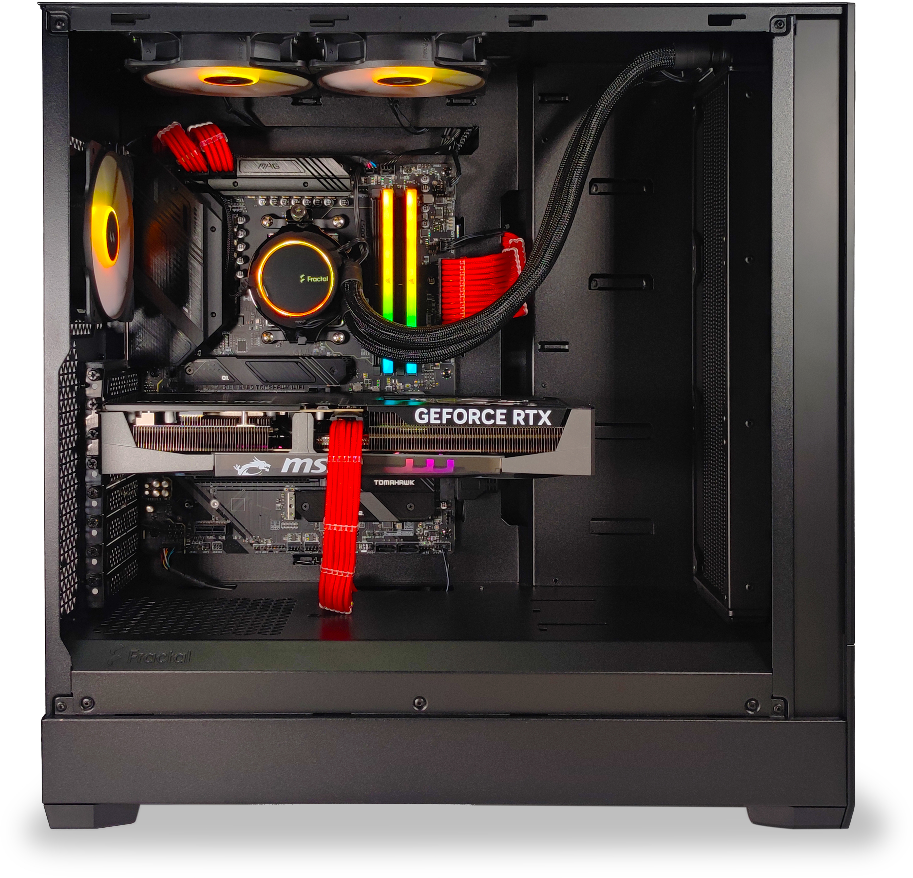 King Mod Systems - Computador King Mod Gamer-PC X Fractal Ryzen 7 7800X3D 32GB DDR5 2TB RTX 5080 WiFi W11