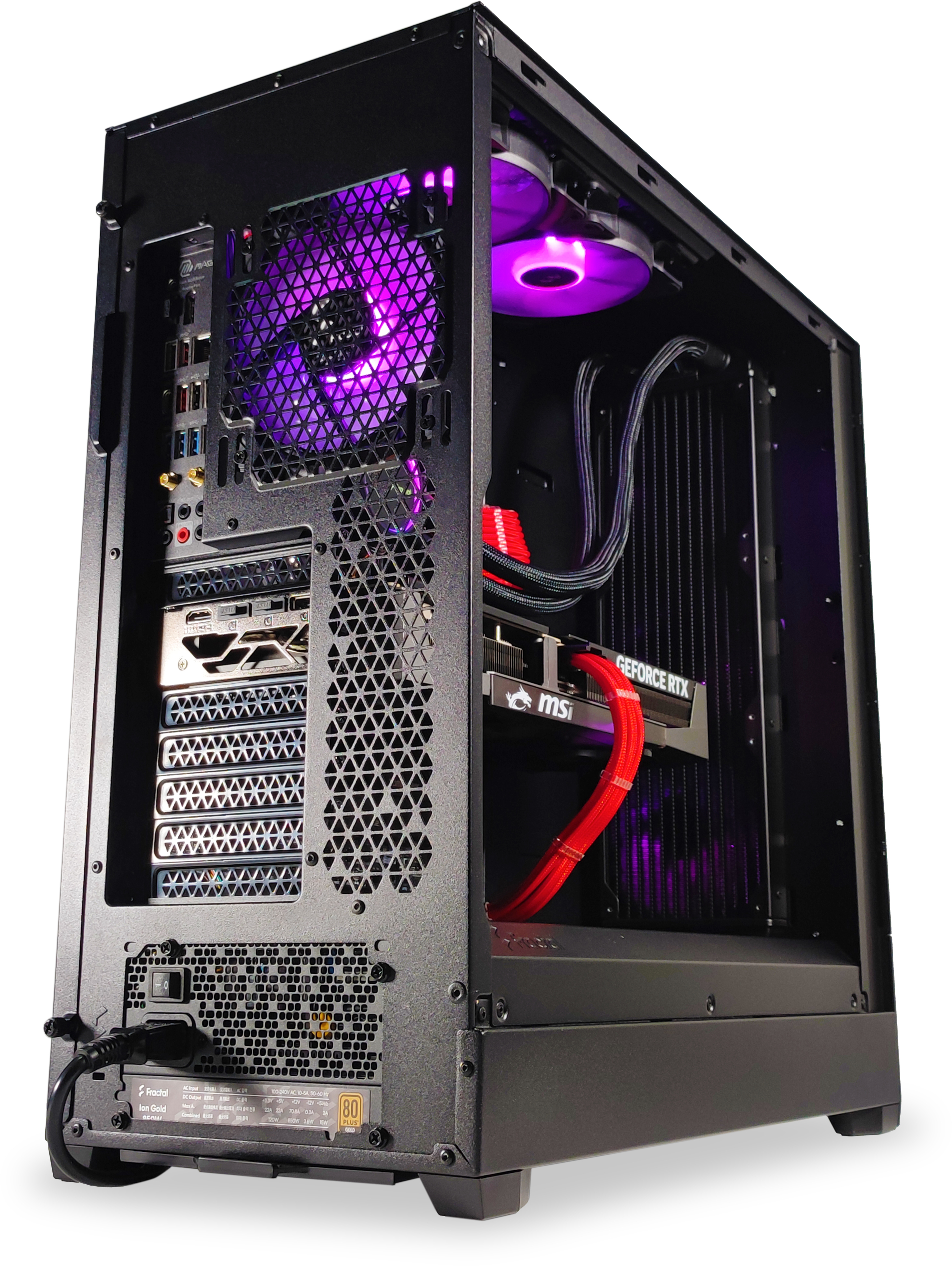 King Mod Systems - Computador King Mod Gamer-PC X Fractal Ryzen 7 7800X3D 32GB DDR5 2TB RTX 5080 WiFi W11