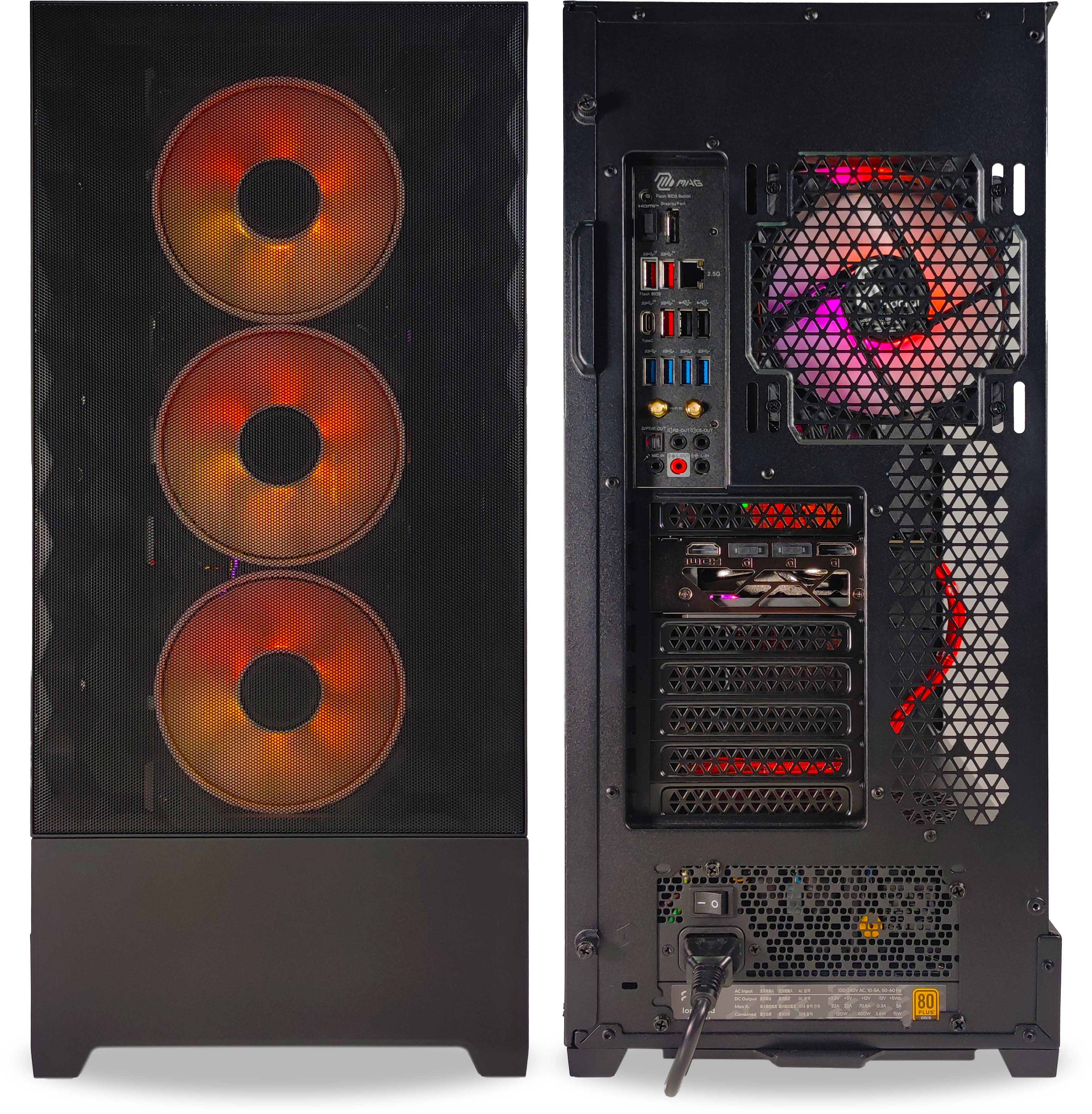 King Mod Systems - Computador King Mod Gamer-PC X Fractal Ryzen 7 7800X3D 32GB DDR5 2TB RTX 5080 WiFi W11