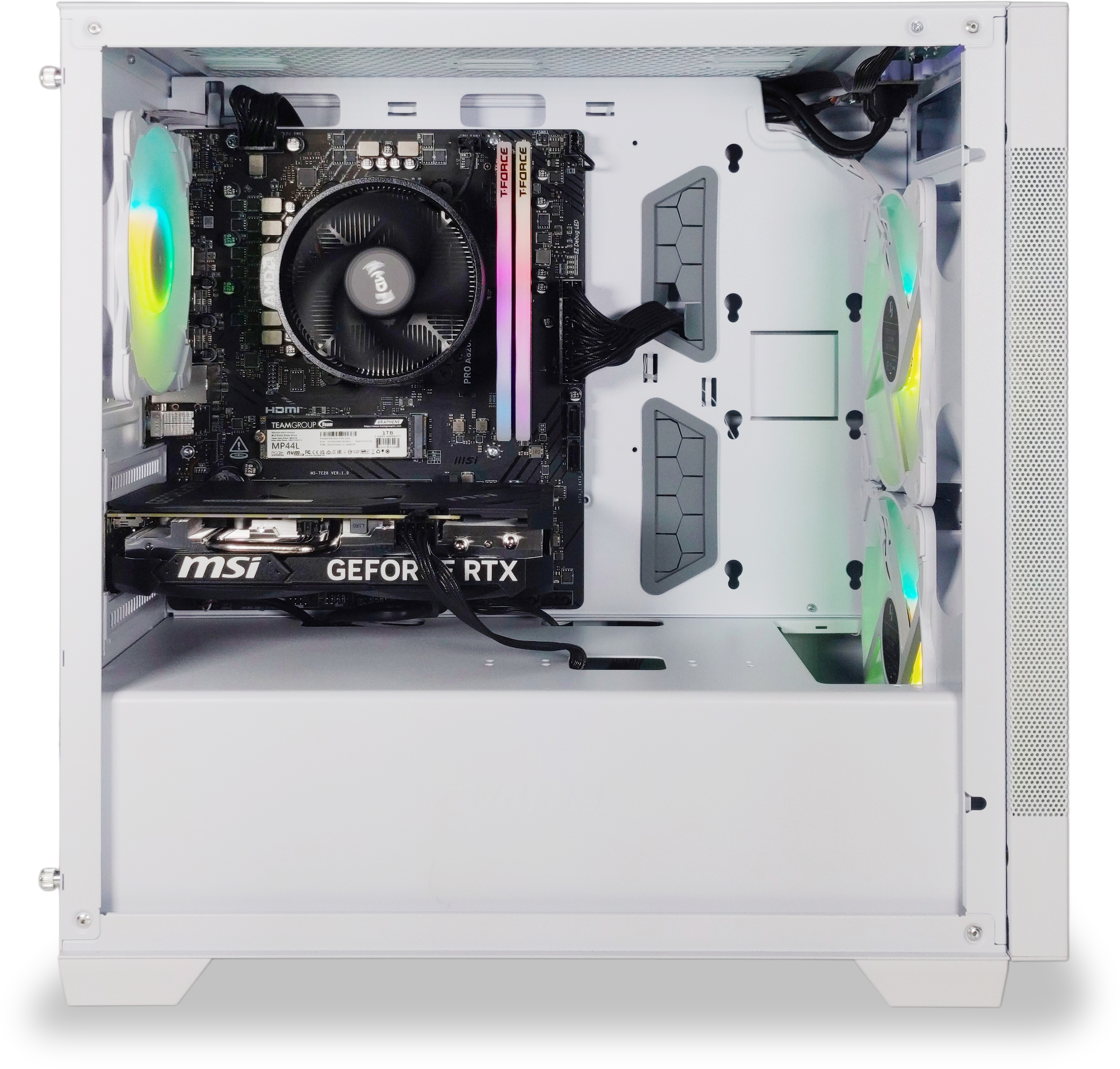 King Mod Systems - Computador King Mod Gamer-PC Ryzen 5 7500F 32GB DDR5 1TB RTX 4060 Ti W11