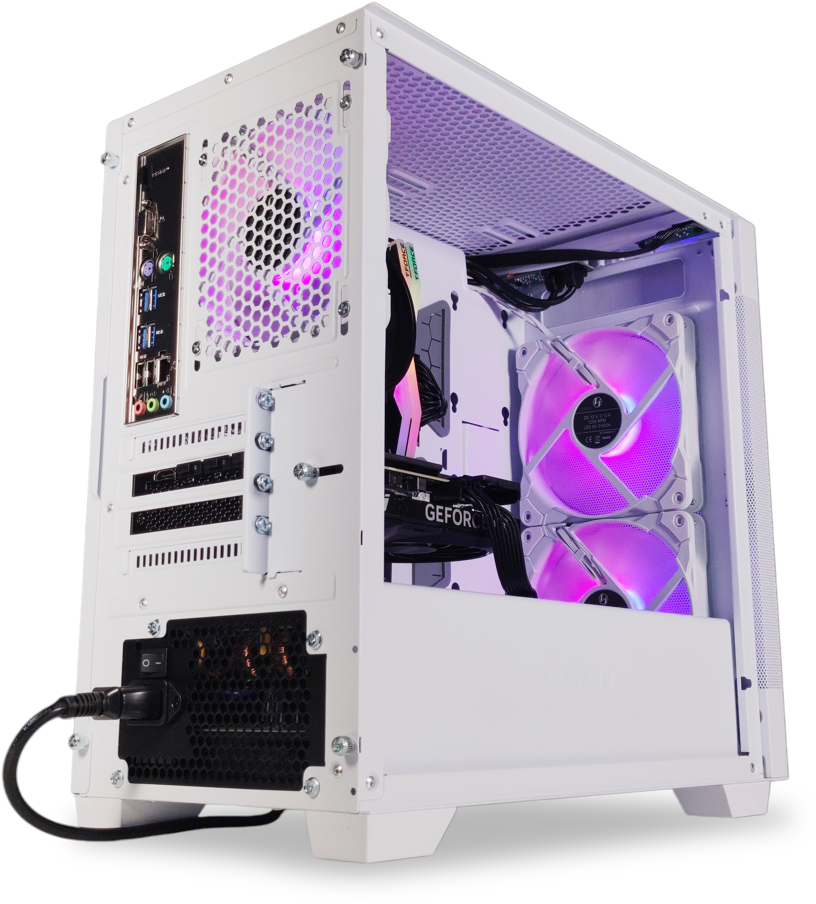 King Mod Systems - Computador King Mod Gamer-PC Ryzen 5 7500F 32GB DDR5 1TB RTX 4060 Ti W11