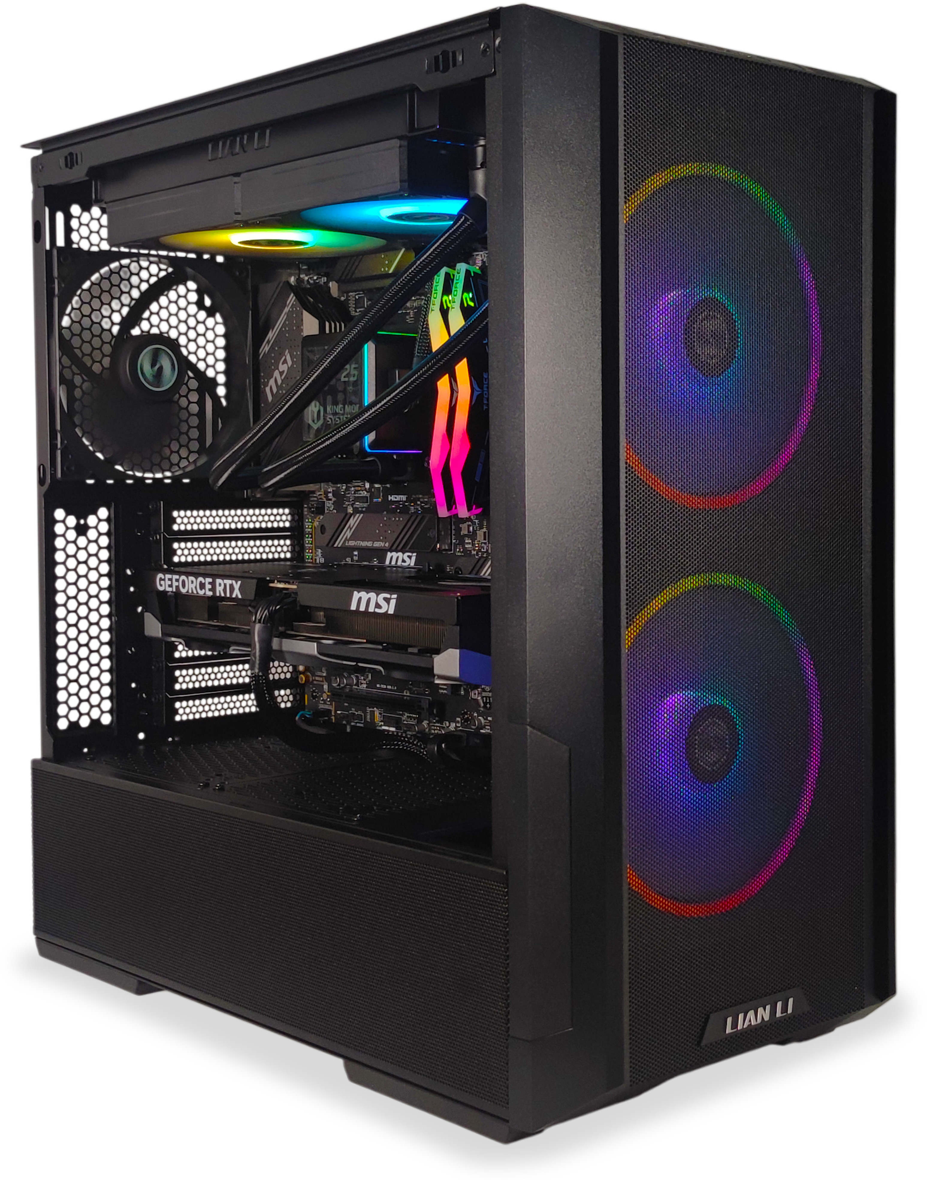 King Mod Systems - Computador King Mod Gamer-PC Ryzen 7 7800X3D 32GB DDR5 1TB RTX 5070 Ti WiFi W11