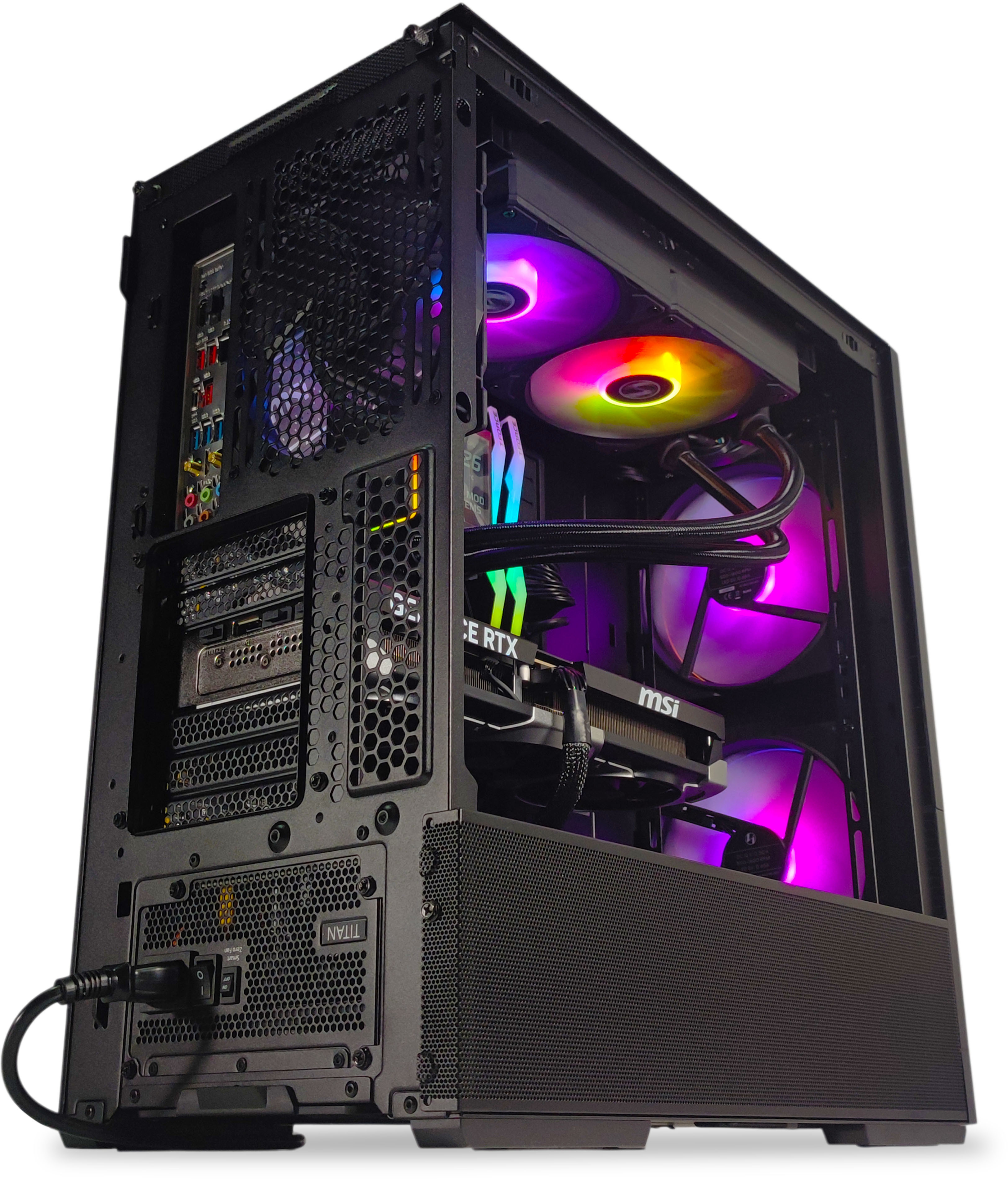 King Mod Systems - Computador King Mod Gamer-PC Ryzen 7 7800X3D 32GB DDR5 1TB RTX 5070 Ti WiFi W11