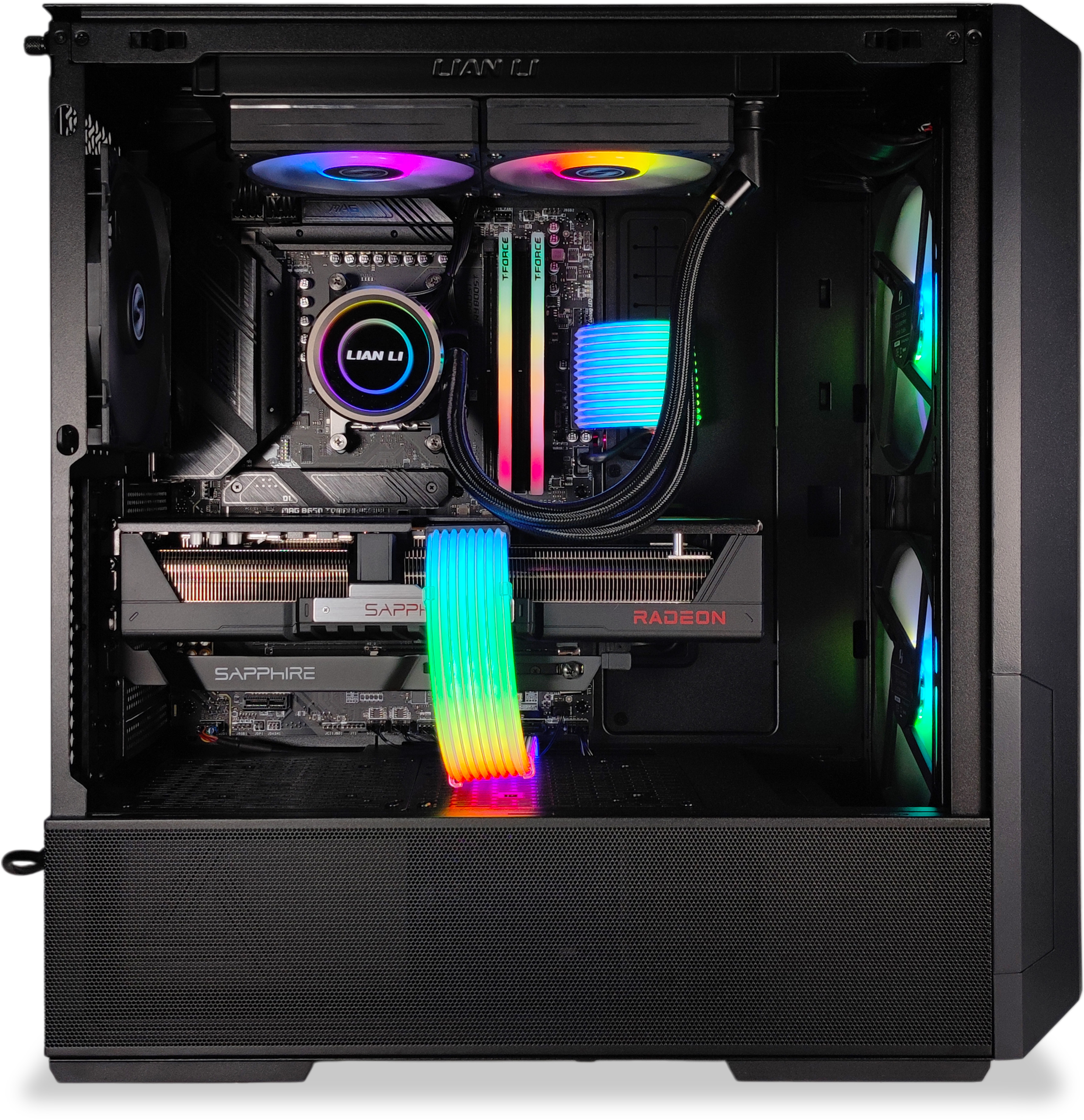 King Mod Systems - Computador King Mod Gamer-PC Ryzen 7 9800X3D 32GB DDR5 2TB RX 9070 XT WiFi W11