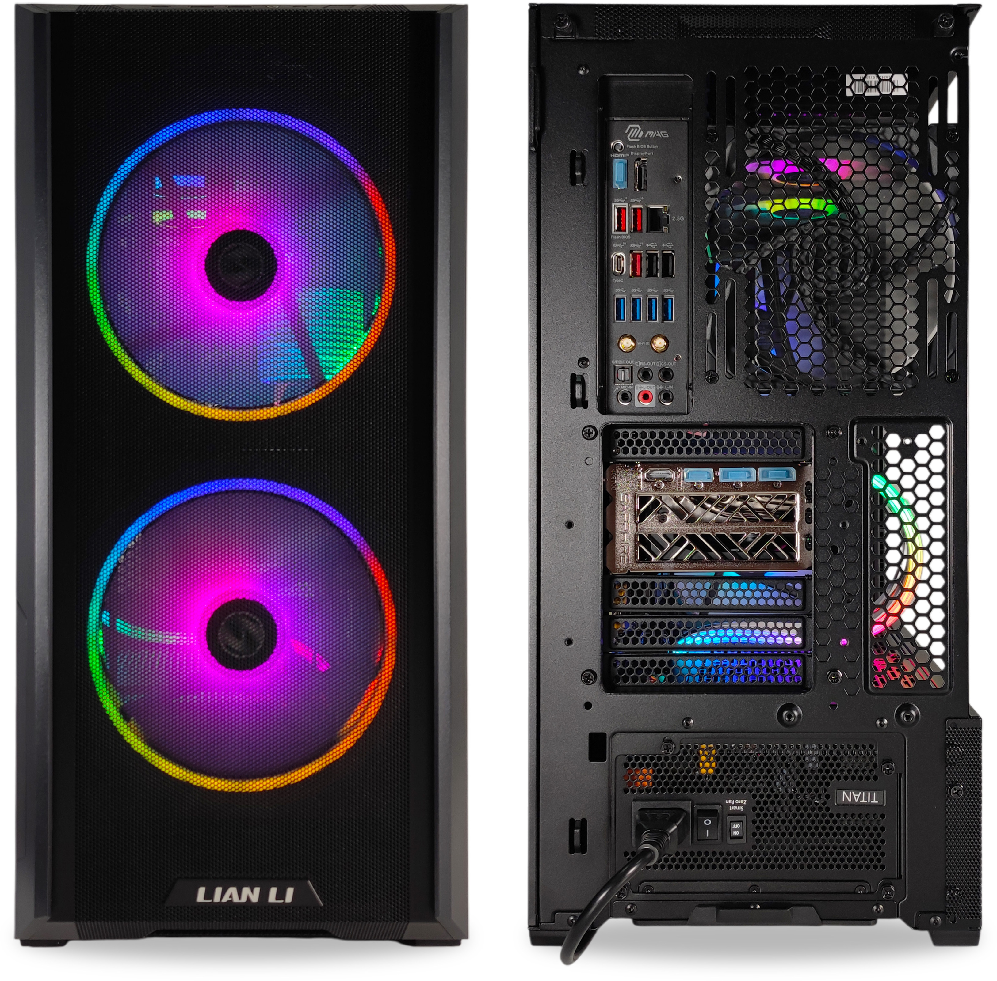 King Mod Systems - Computador King Mod Gamer-PC Ryzen 7 9800X3D 32GB DDR5 2TB RX 9070 XT WiFi W11
