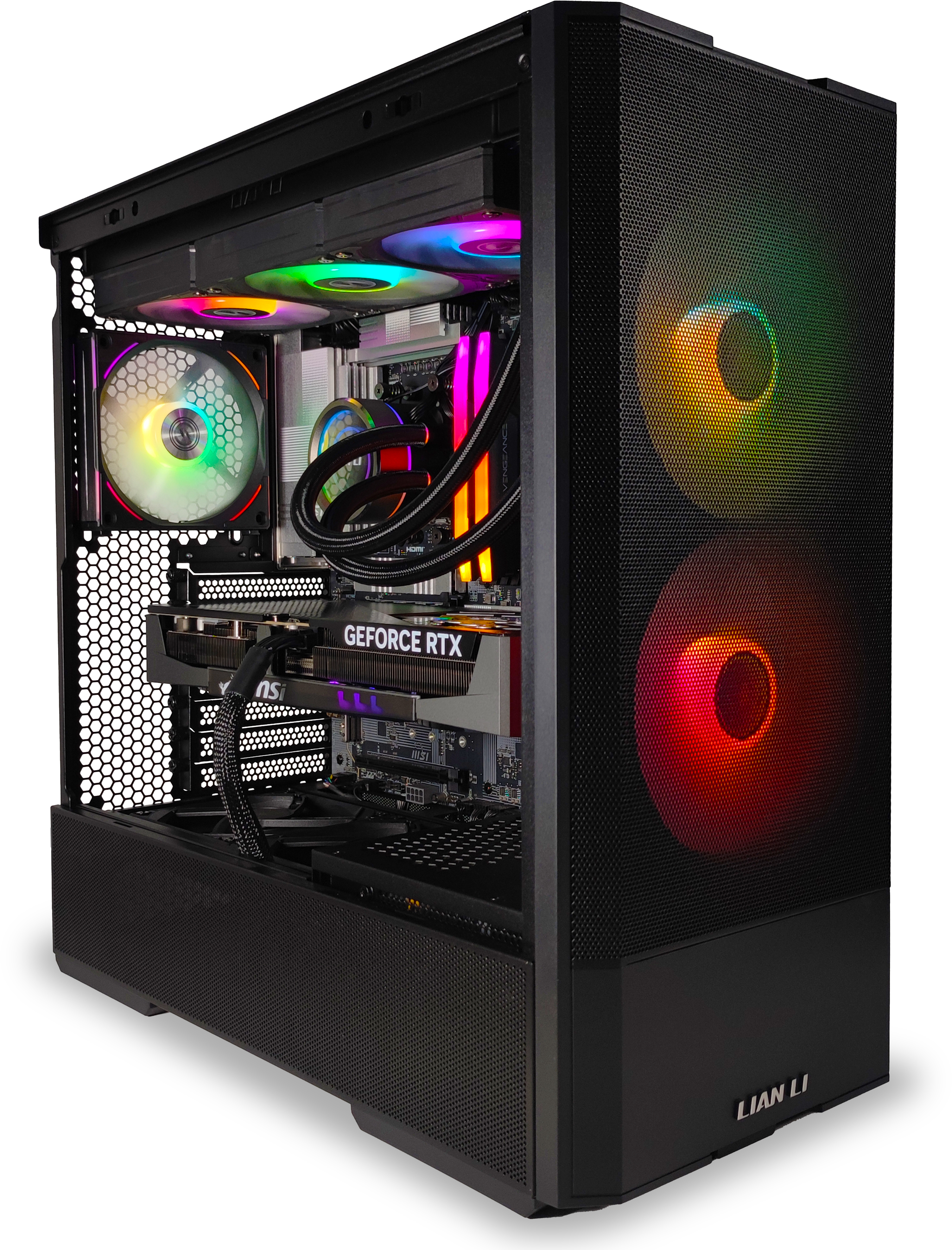 King Mod Systems - Computador King Mod Gamer-PC Ryzen 7 9800X3D 64GB DDR5 2TB RTX 5080 WiFi W11