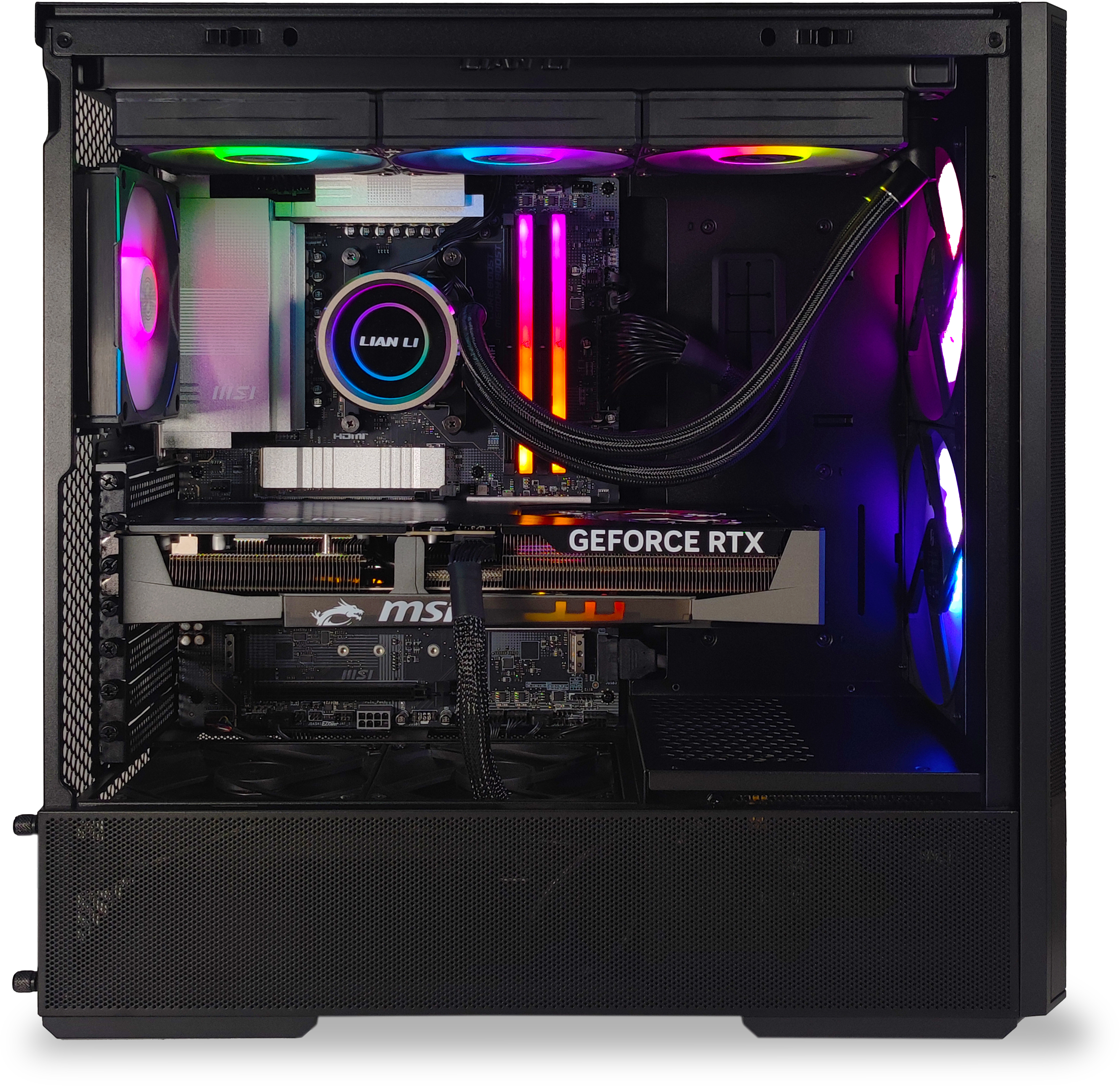 King Mod Systems - Computador King Mod Gamer-PC Ryzen 7 9800X3D 64GB DDR5 2TB RTX 5080 WiFi W11