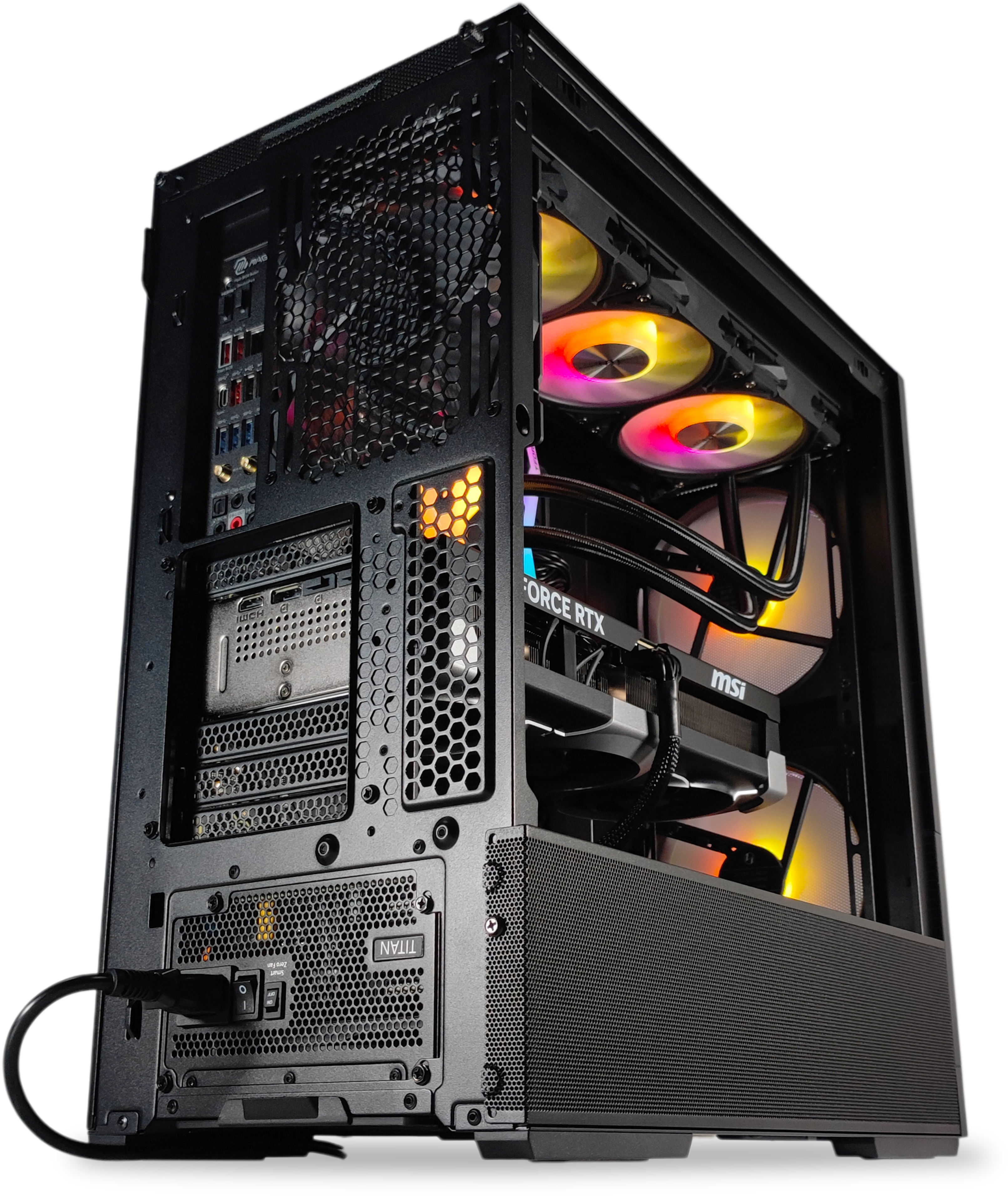 King Mod Systems - Computador King Mod Gamer-PC Ryzen 7 9800X3D 32GB DDR5 2TB RTX 5090 WiFi W11