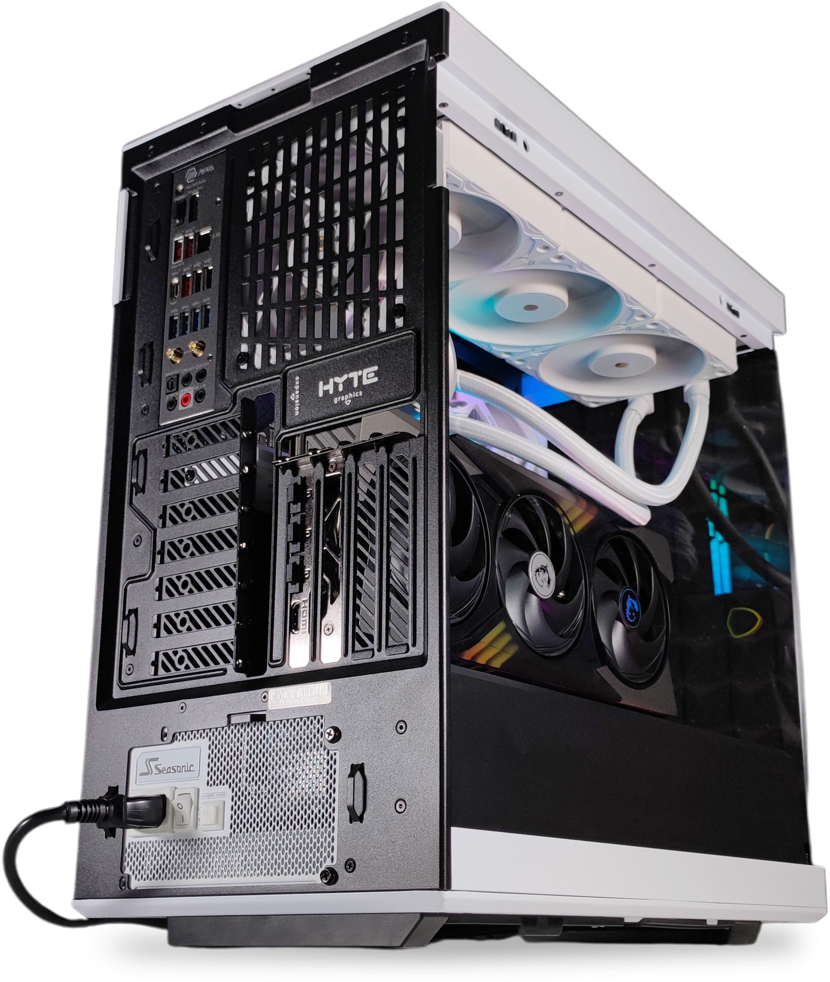 King Mod Systems - Computador King Mod Gamer-PC HYTE Ryzen 9 9900X 64GB DDR5 1TB RTX 5070 WiFi W11
