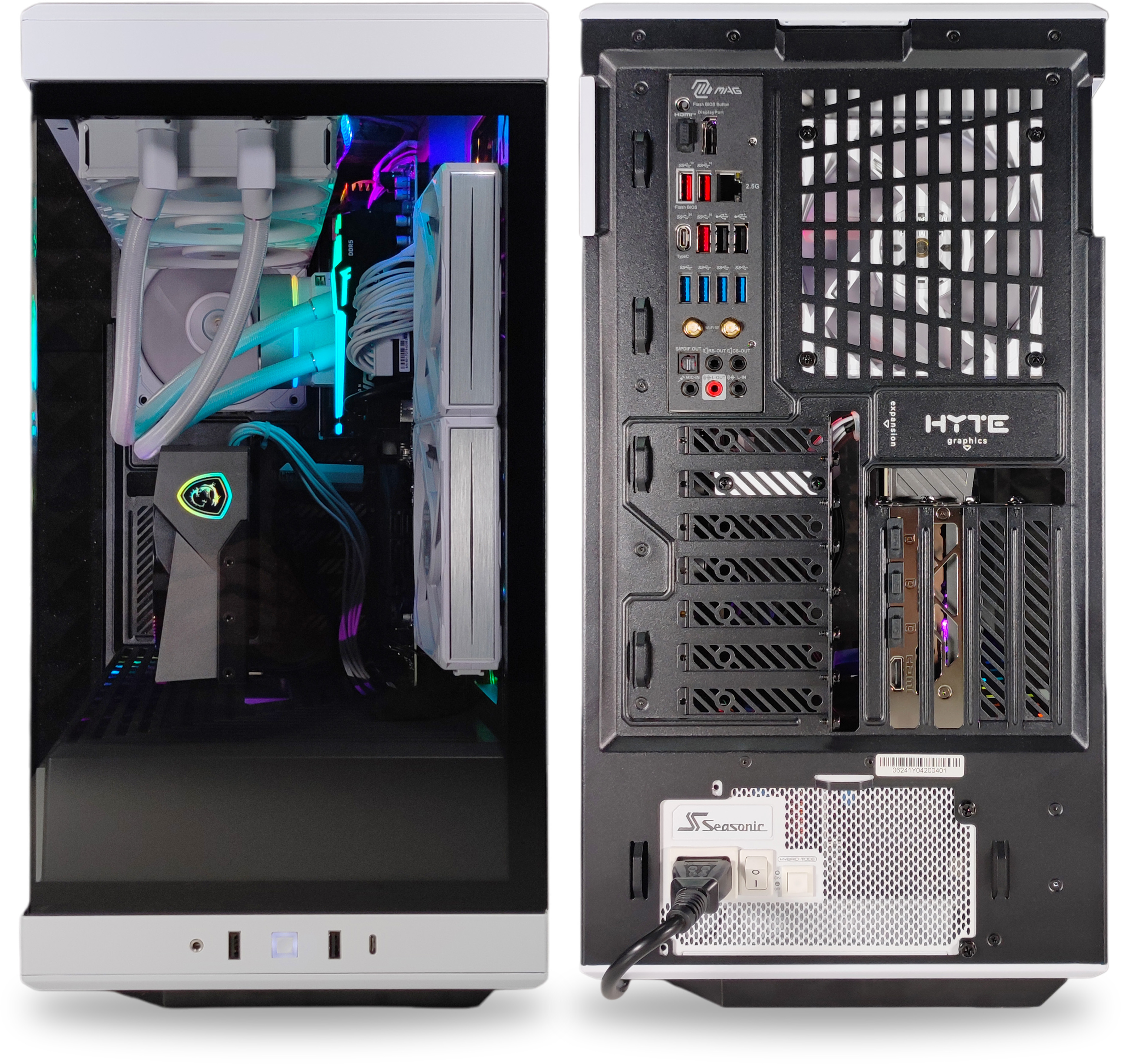 King Mod Systems - Computador King Mod Gamer-PC HYTE Ryzen 9 9900X 64GB DDR5 1TB RTX 5070 WiFi W11