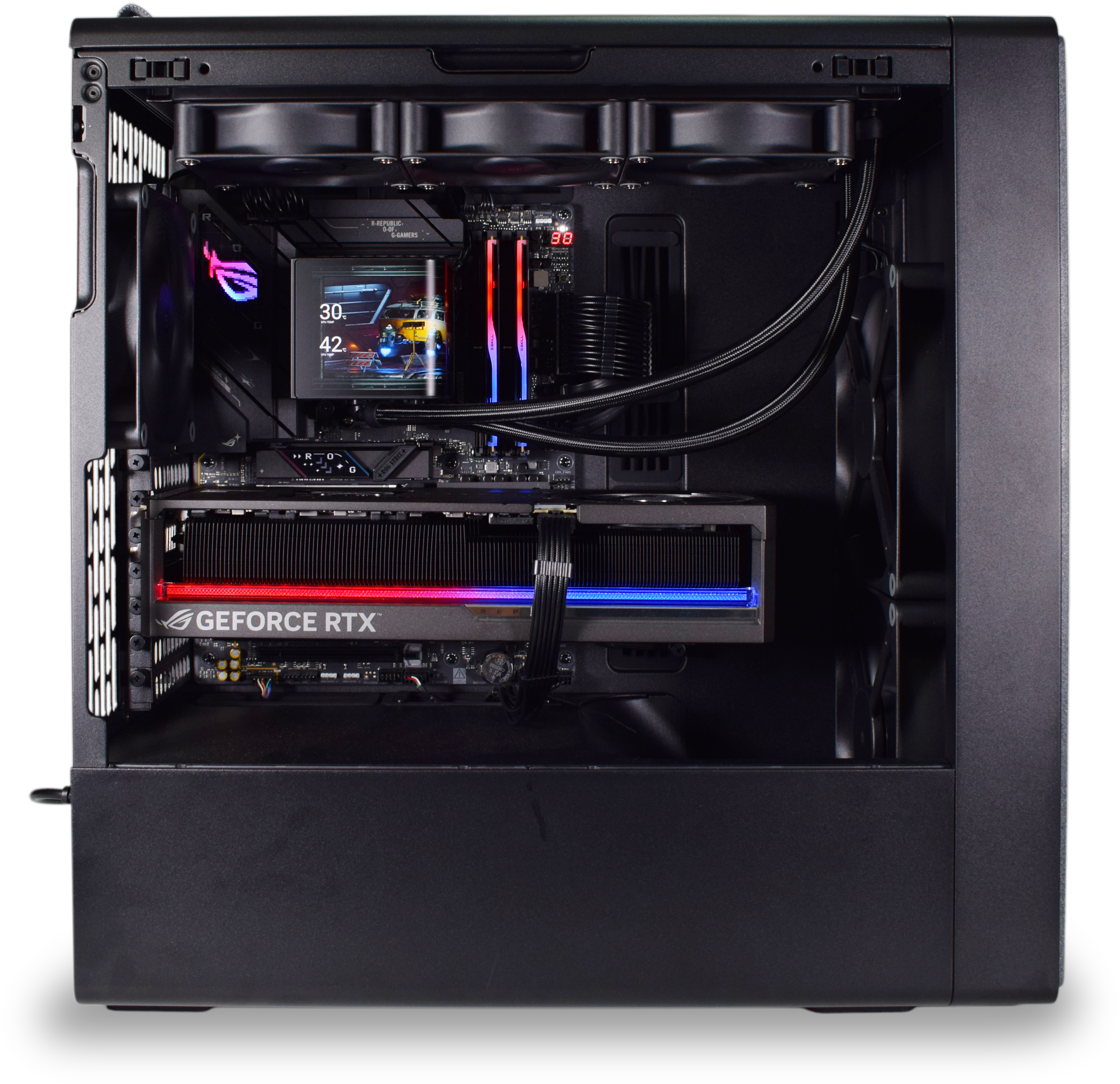 King Mod Systems - Computador King Mod Gamer-PC HAVN Ryzen 7 9800X3D 32GB DDR5 2TB RTX 5090 WiFi W11