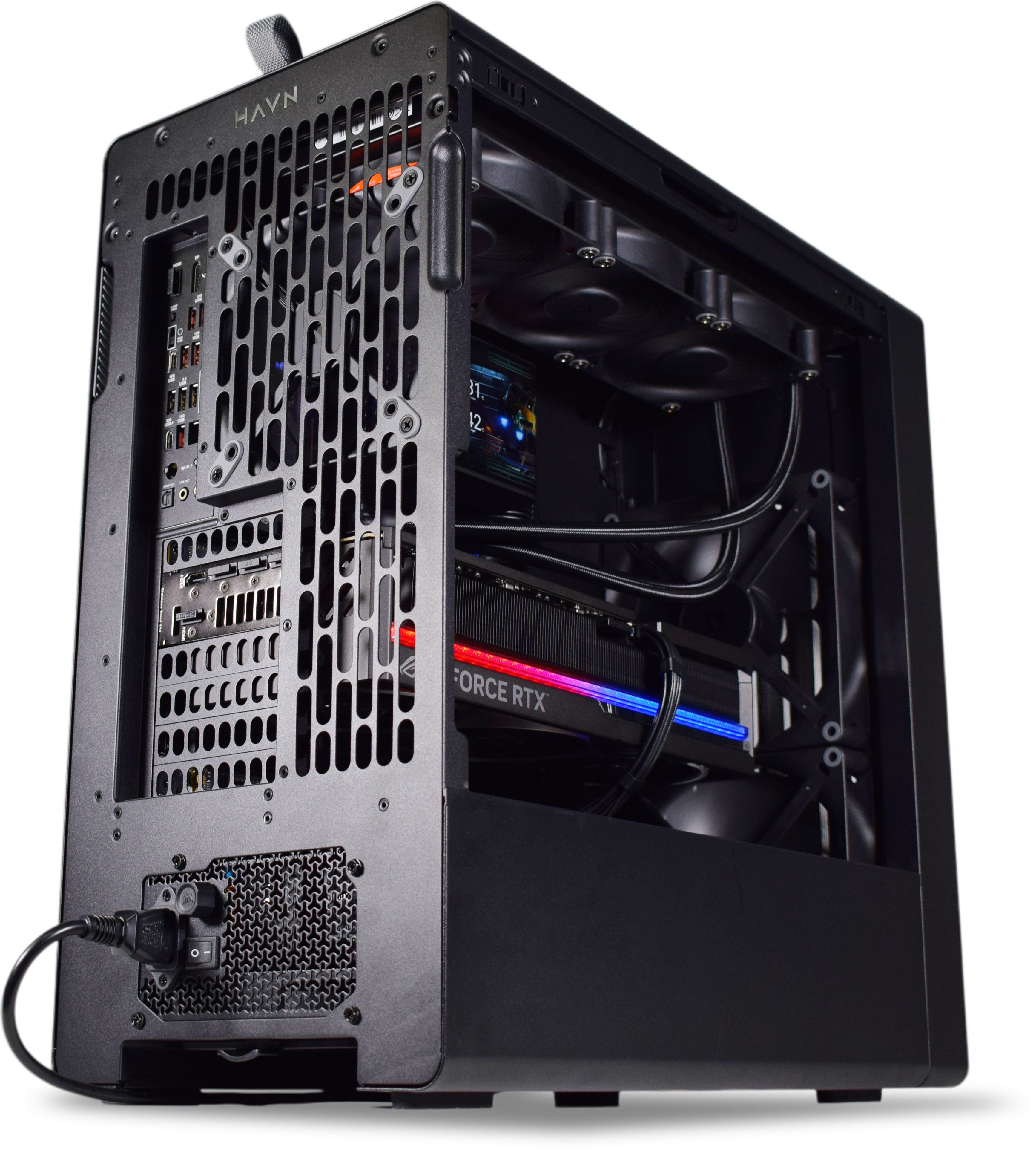 King Mod Systems - Computador King Mod Gamer-PC HAVN Ryzen 7 9800X3D 32GB DDR5 2TB RTX 5090 WiFi W11