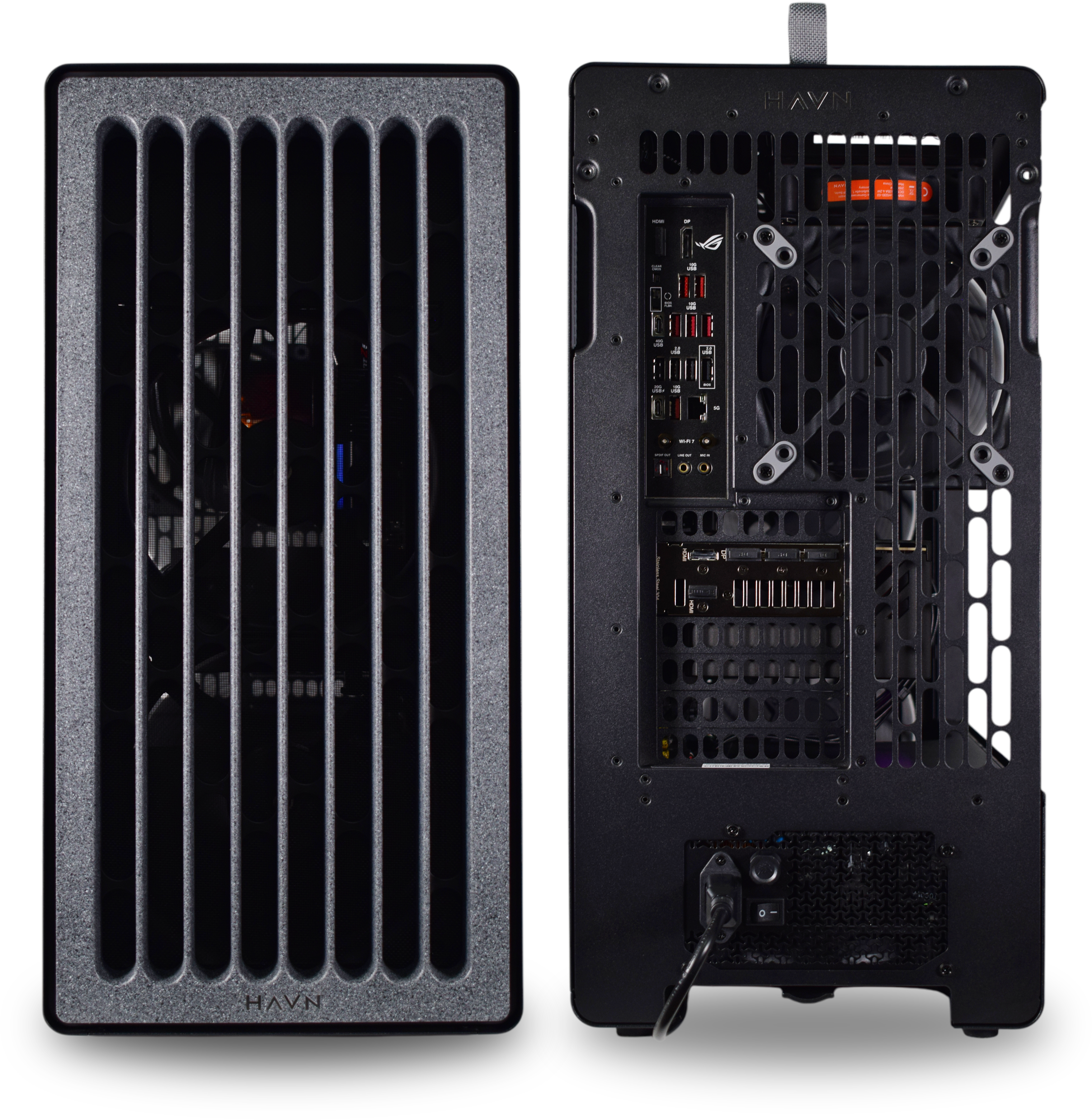 King Mod Systems - Computador King Mod Gamer-PC HAVN Ryzen 7 9800X3D 32GB DDR5 2TB RTX 5090 WiFi W11