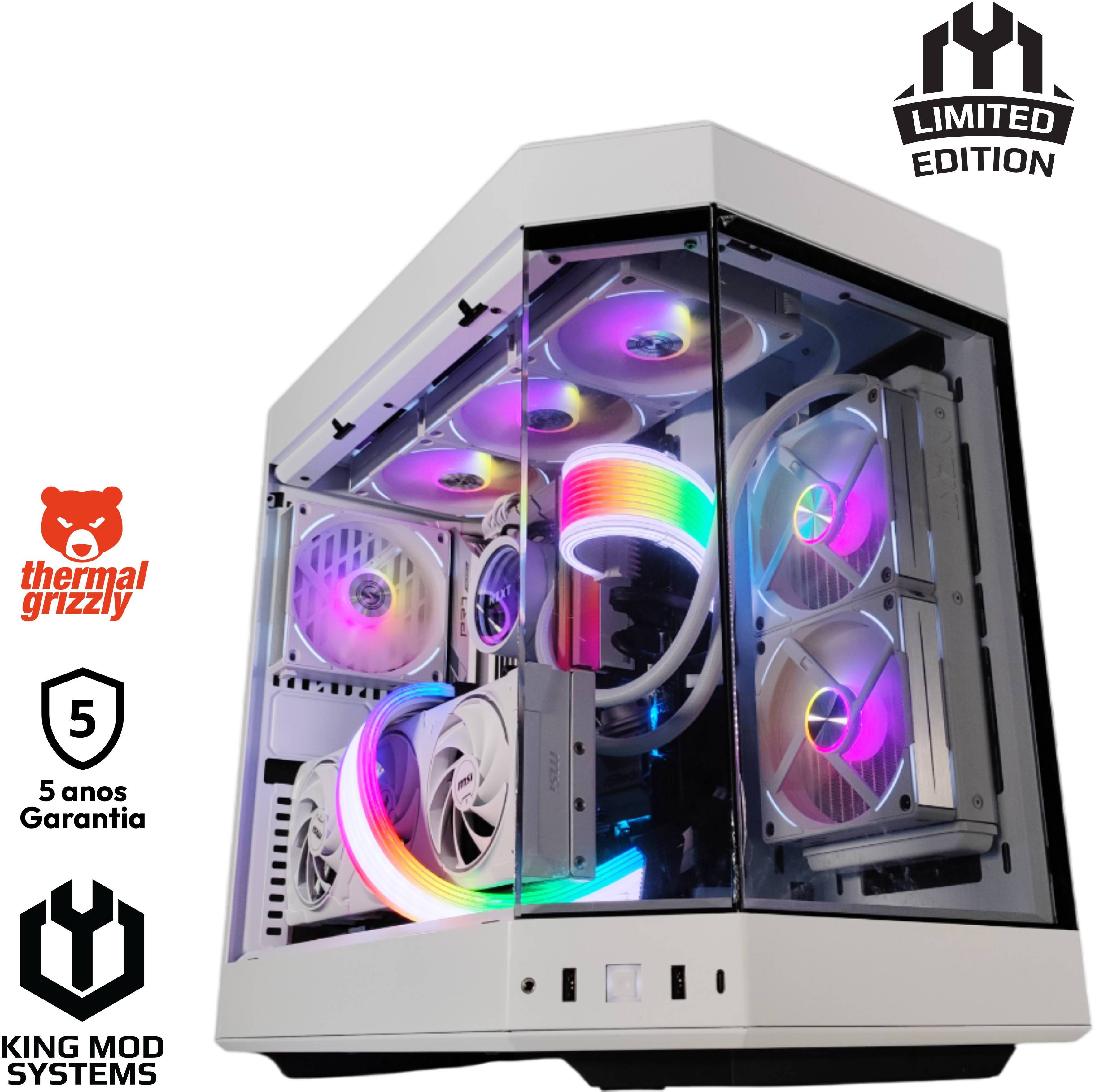 Computador King Mod Limited-PC Intel i7 14700KF 32GB DDR5 2TB RTX 5080 WiFi W11