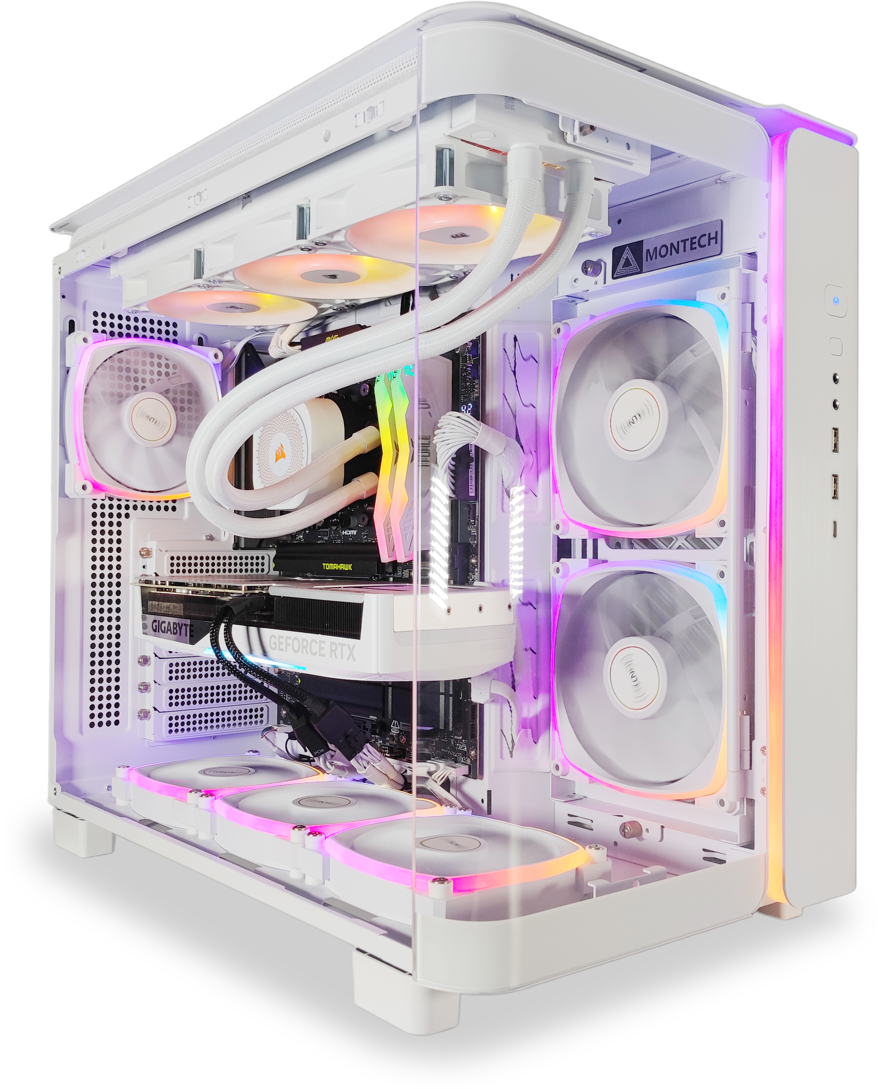 King Mod Systems - Computador King Mod Limited-PC Ryzen 7 9800X3D 32GB DDR5 1TB RTX 5070 Ti WiFi W11