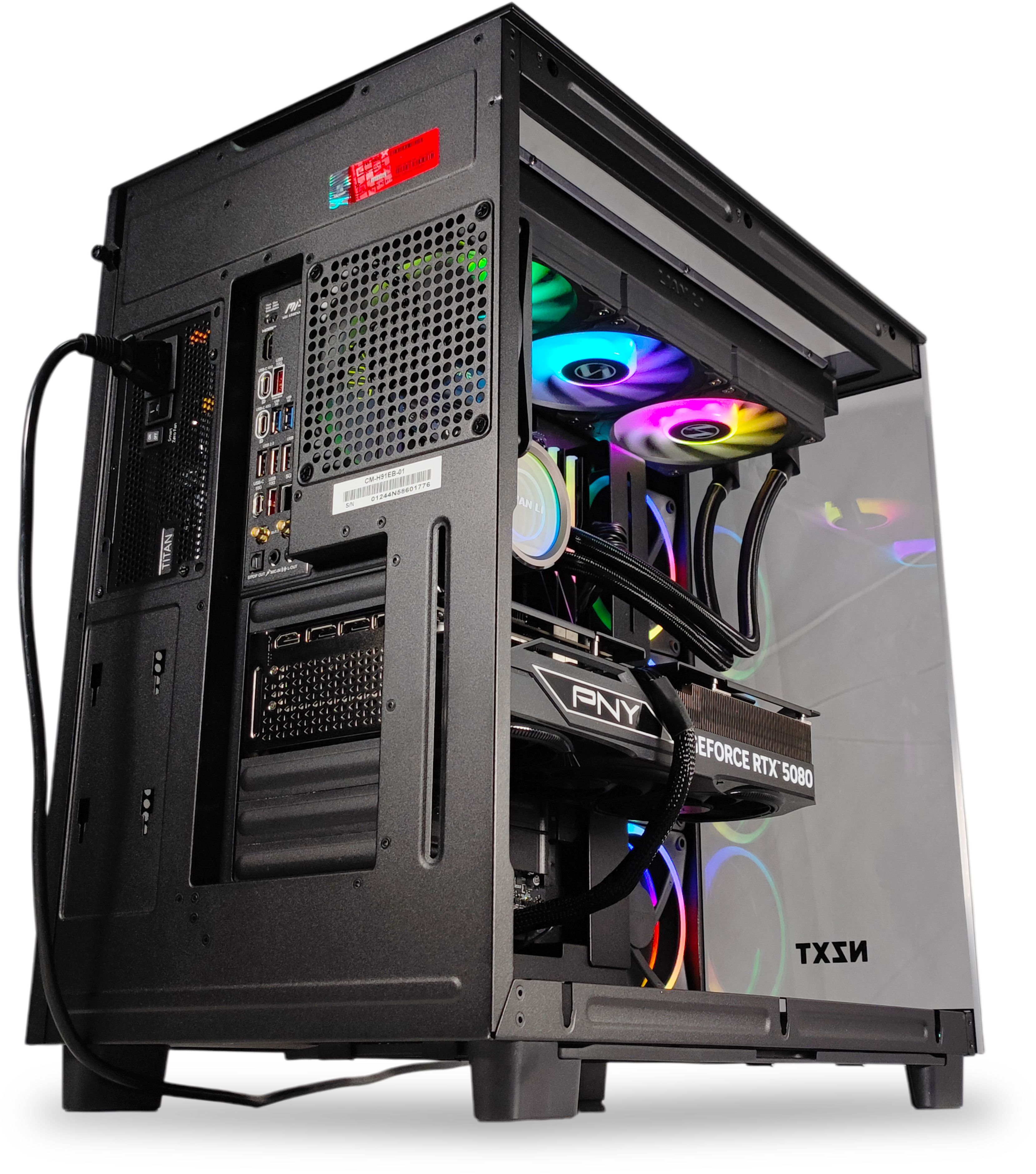 King Mod Systems - Computador King Mod Limited-PC Ryzen 7 9800X3D 64GB DDR5 1TB RTX 5080 WiFi W11