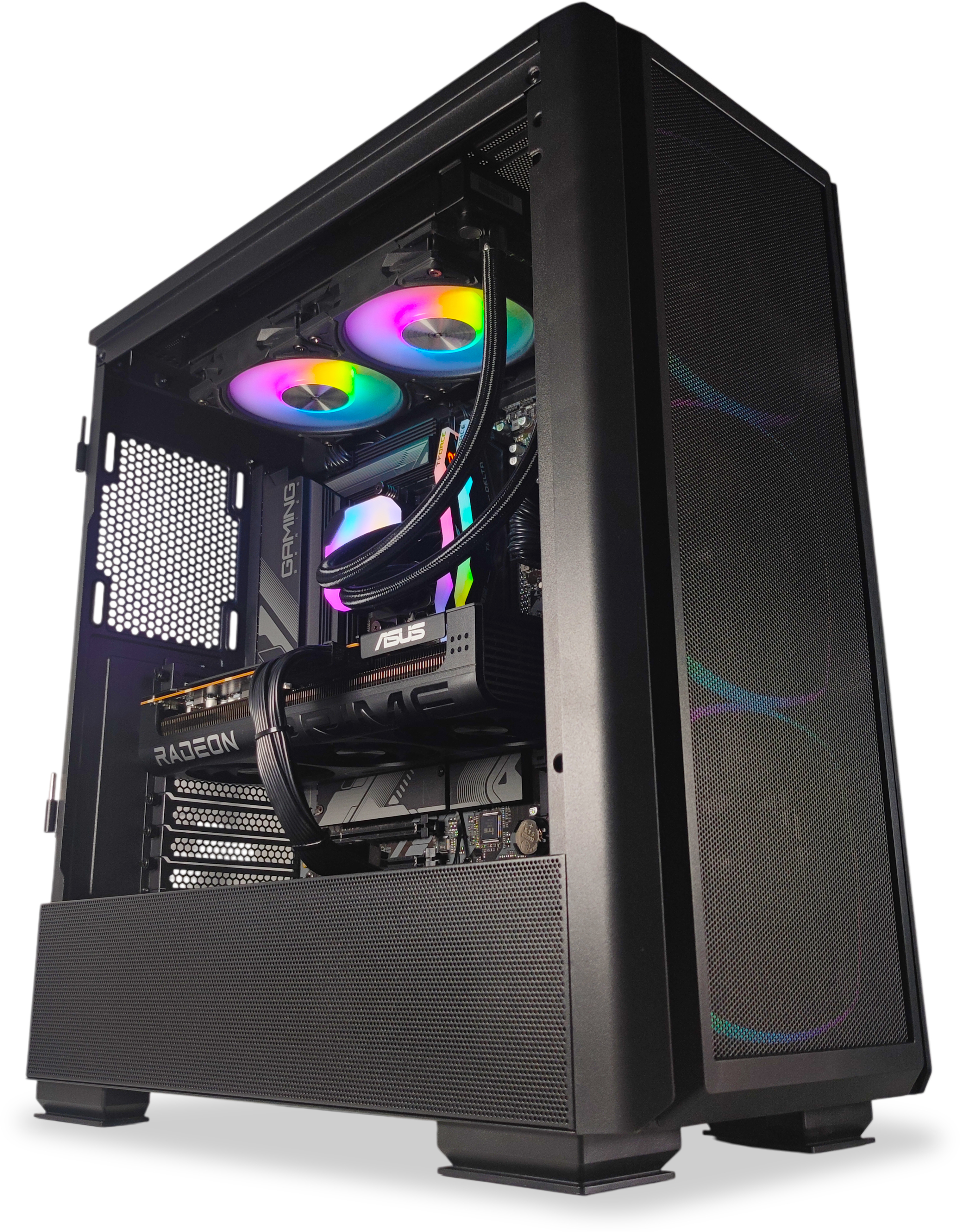 King Mod Systems - Computador King Mod Limited-PC Ryzen 9 9900X 32GB DDR5 1TB RX 9070 XT WiFi W11